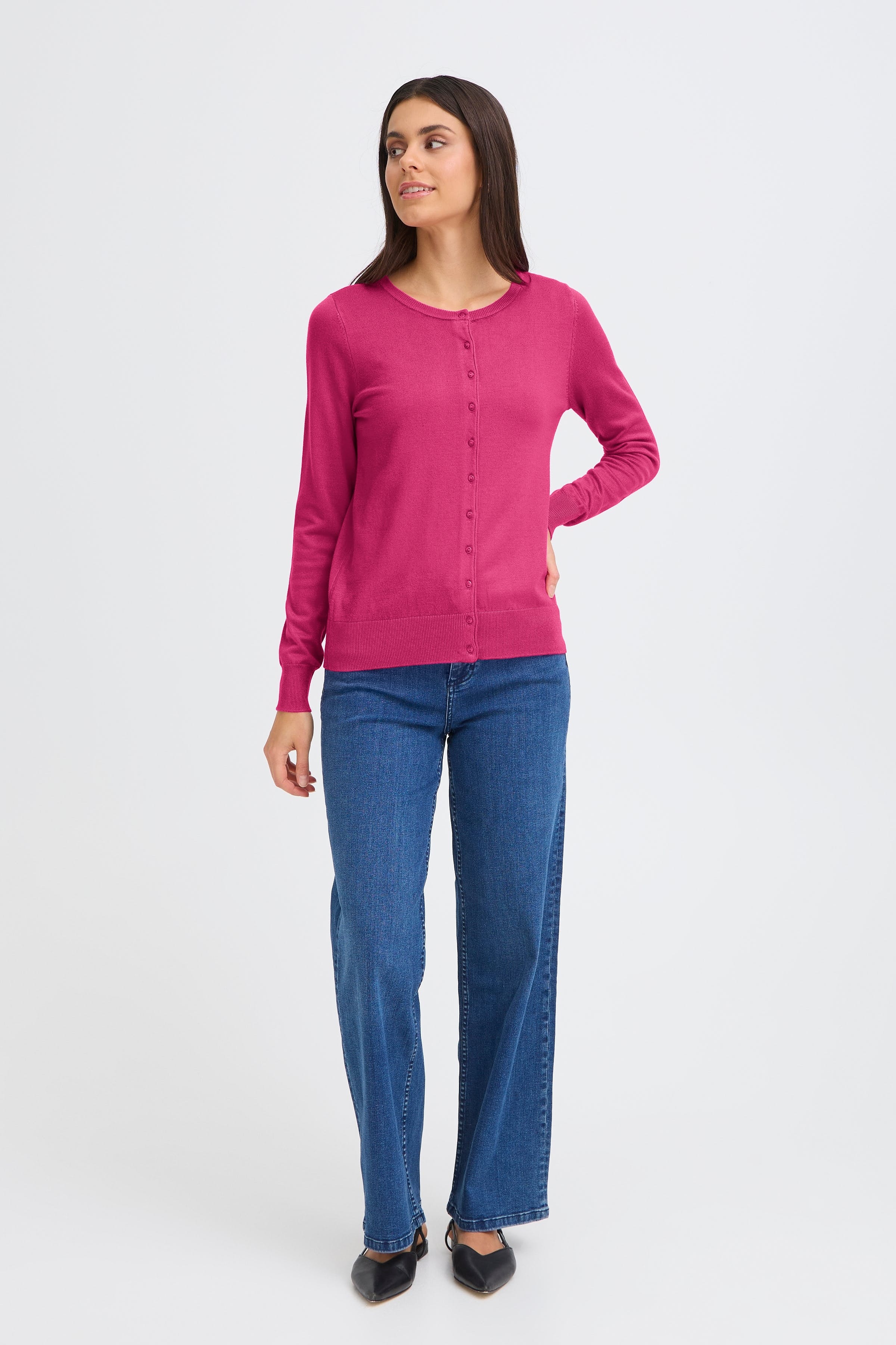 FRZubasic Cardigan LOOKBOOK FRONT 20604187-182336