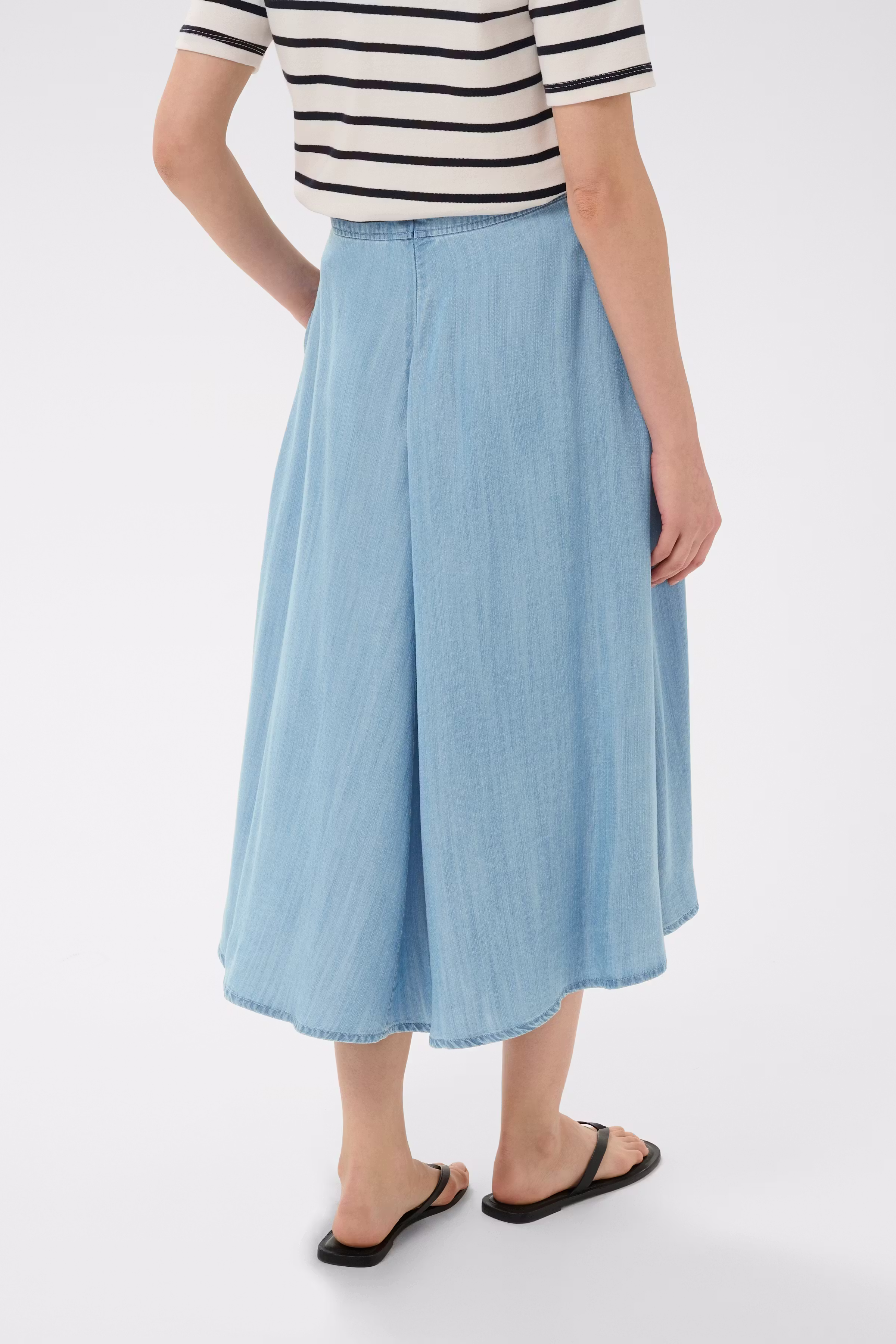 PernillePW Denim skirt LOOKBOOK BACK 30306819-300155