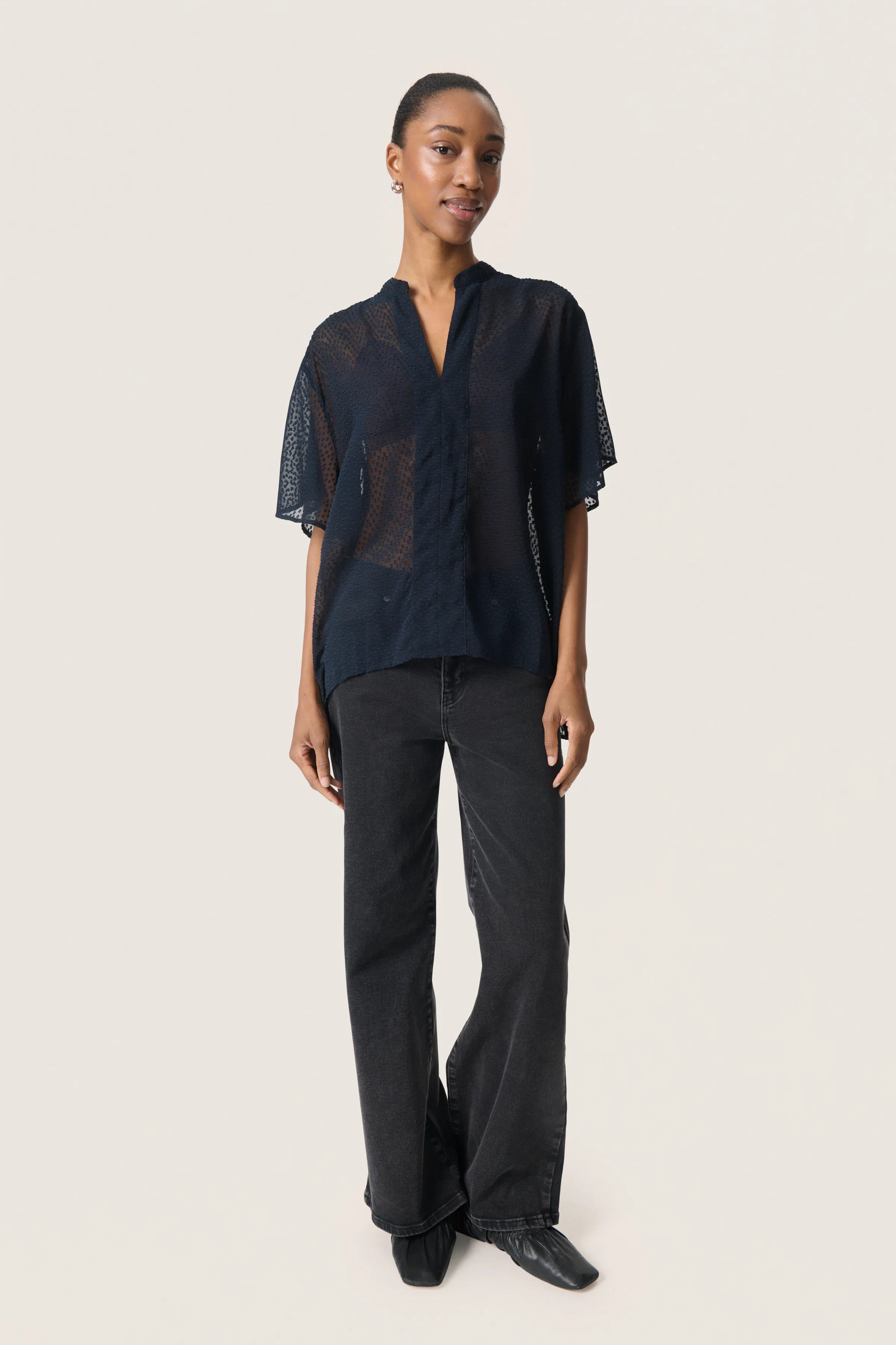 SLCammelie Bluse LOOKBOOK FRONT 30408235-193924