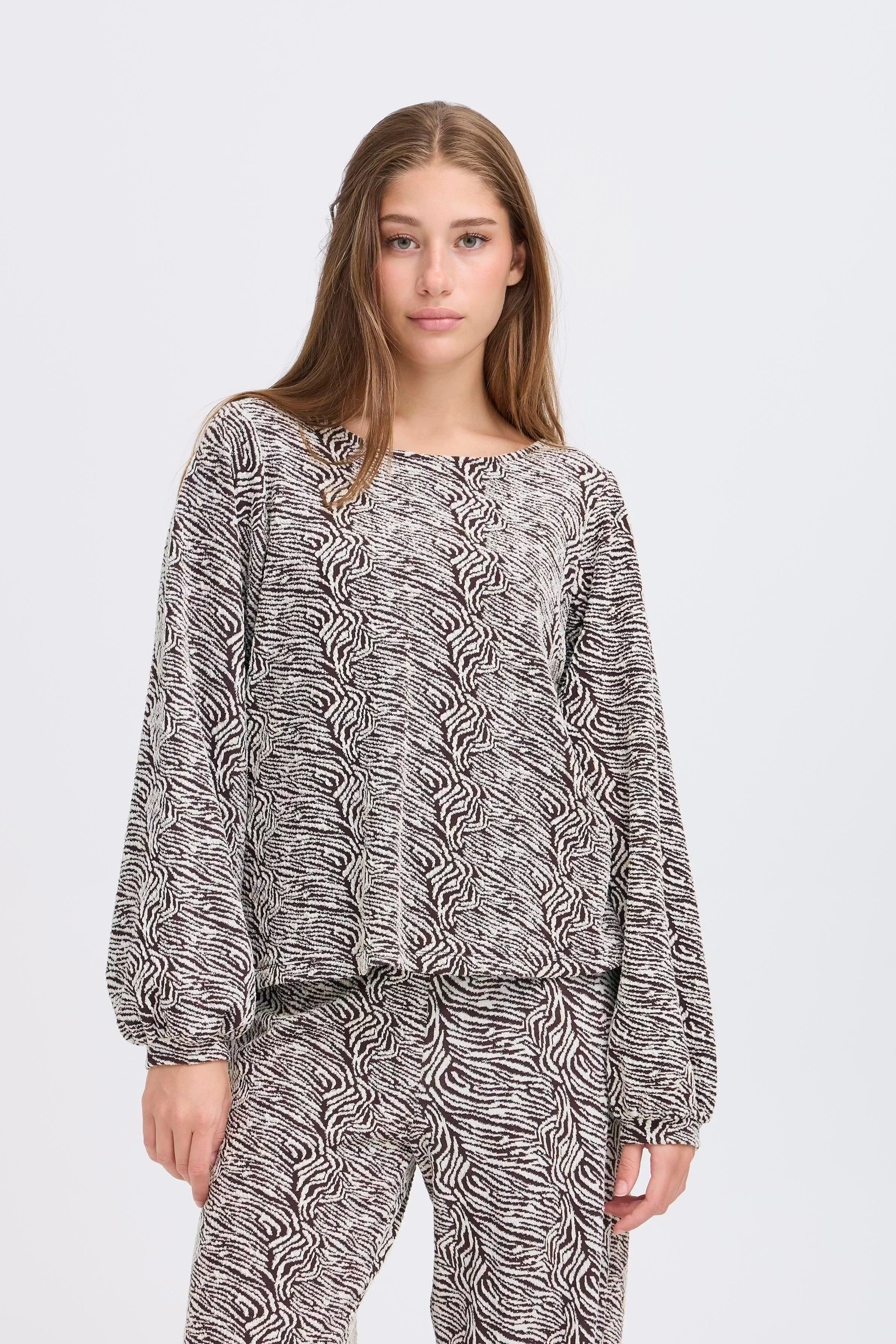 IHOELLY Sweatshirt LOOKBOOK FRONT 20124646-900001816