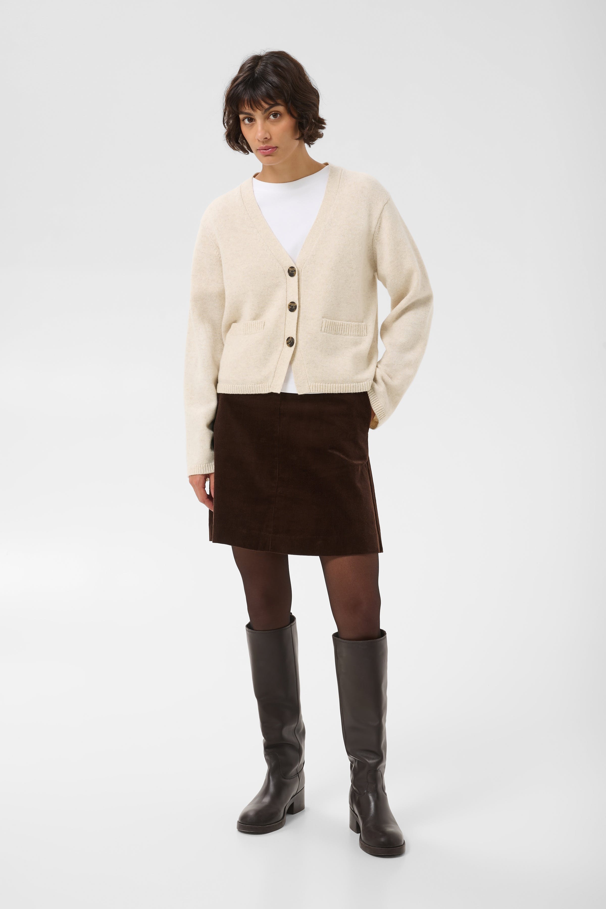 SvevaPW Cardigan LOOKBOOK FRONT 30310051-1304011