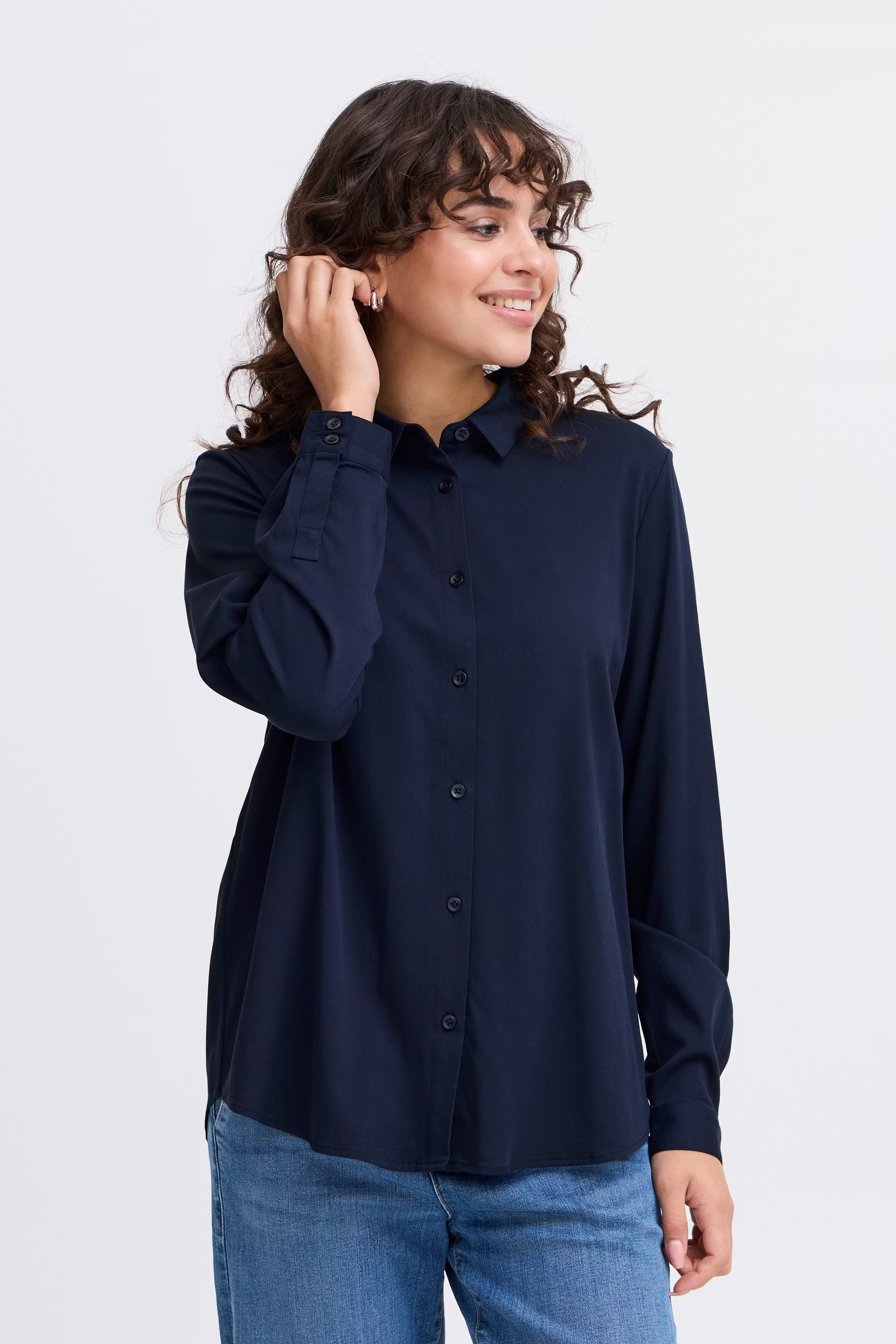 FRJUSTINA Skjorte LOOKBOOK FRONT 20614070-193923