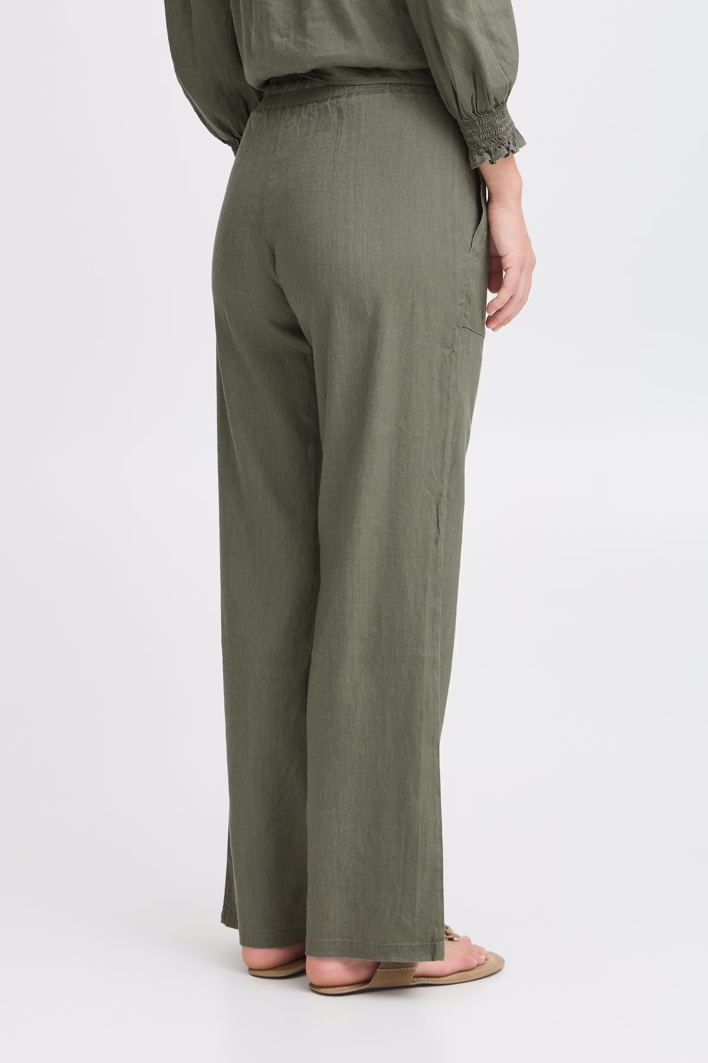 PZLUCA Full Length, Wide Leg Bukser LOOKBOOK BACK 50208892-180312