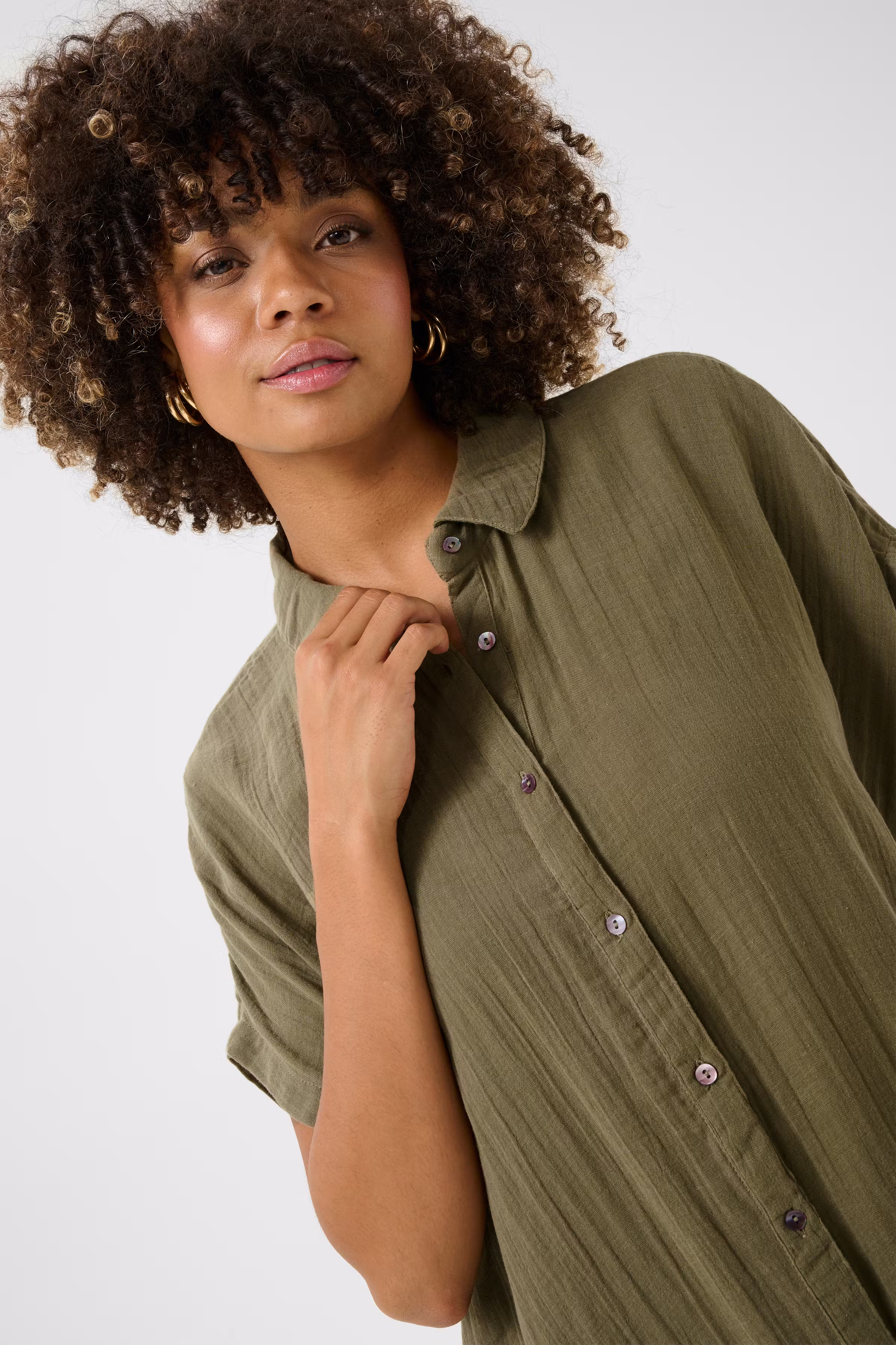CUelina Leopardkjole LOOKBOOK DETAIL 50109576-107031