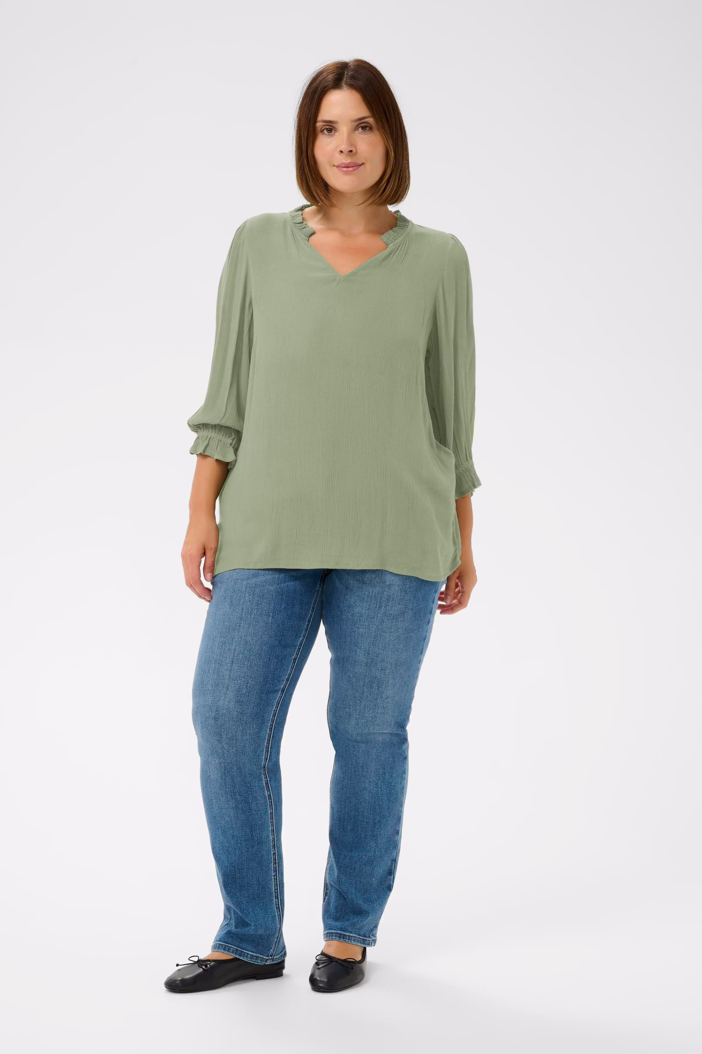 KCkiv Bluse LOOKBOOK FRONT 10583715-176212