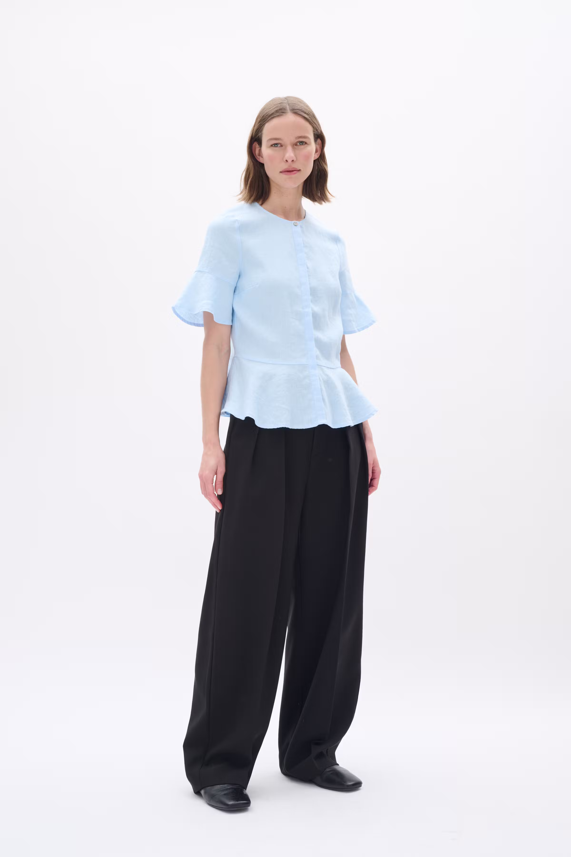 RigittaIW Linen Shirt LOOKBOOK FRONT 30110343-154031