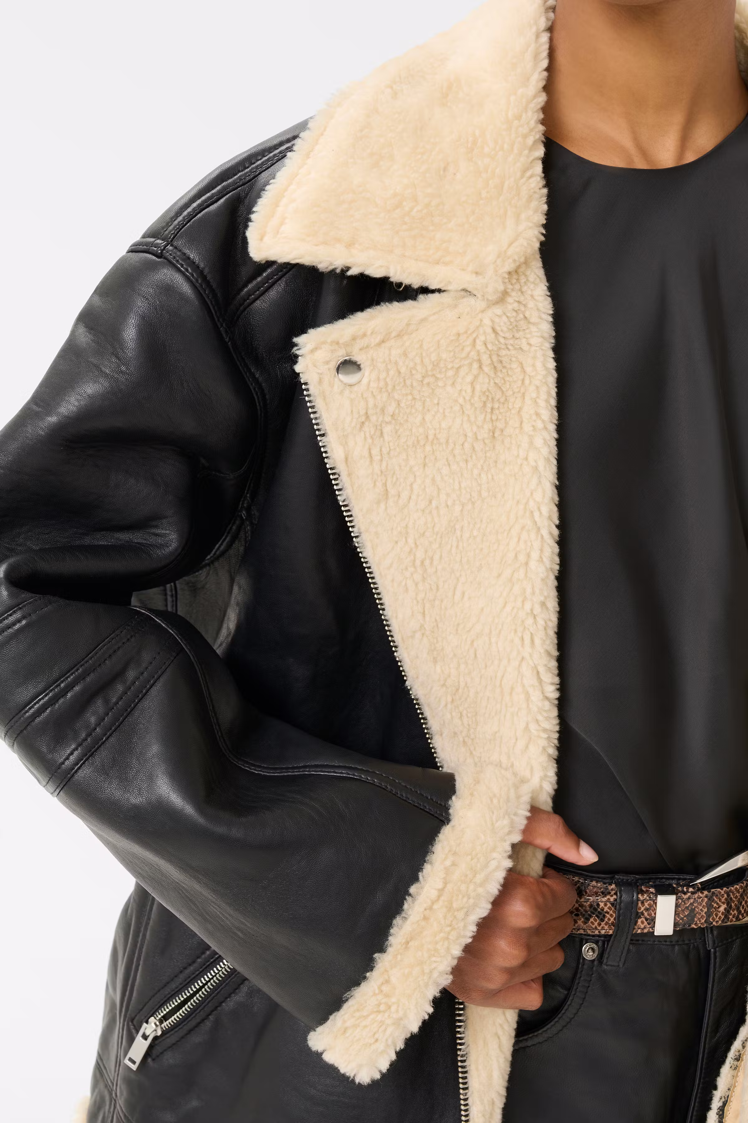 GZShilina Lederjacke LOOKBOOK DETAIL 10910336-100017