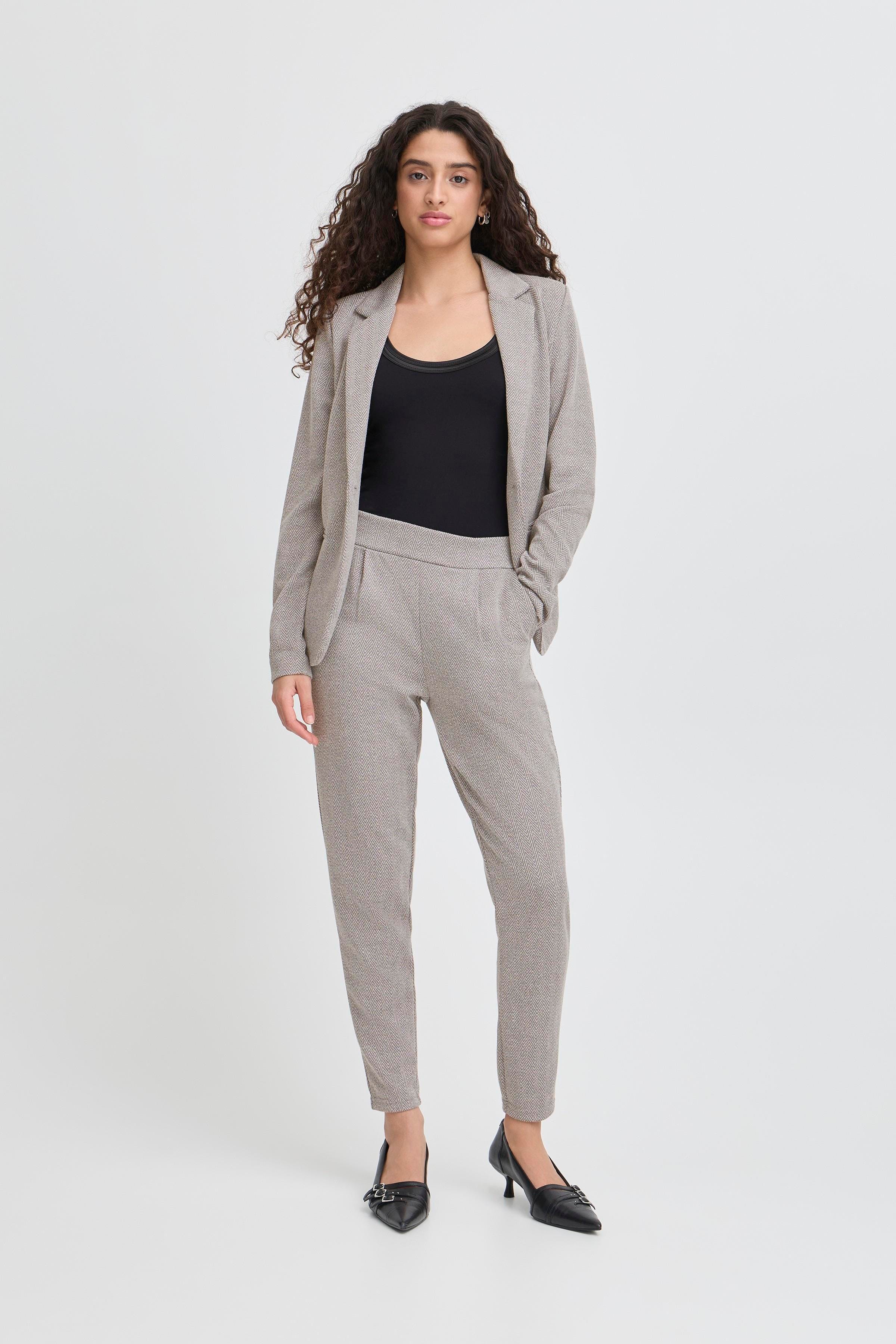 IHKATE JACQUARD Trousers LOOKBOOK FRONT 20121601-900000482