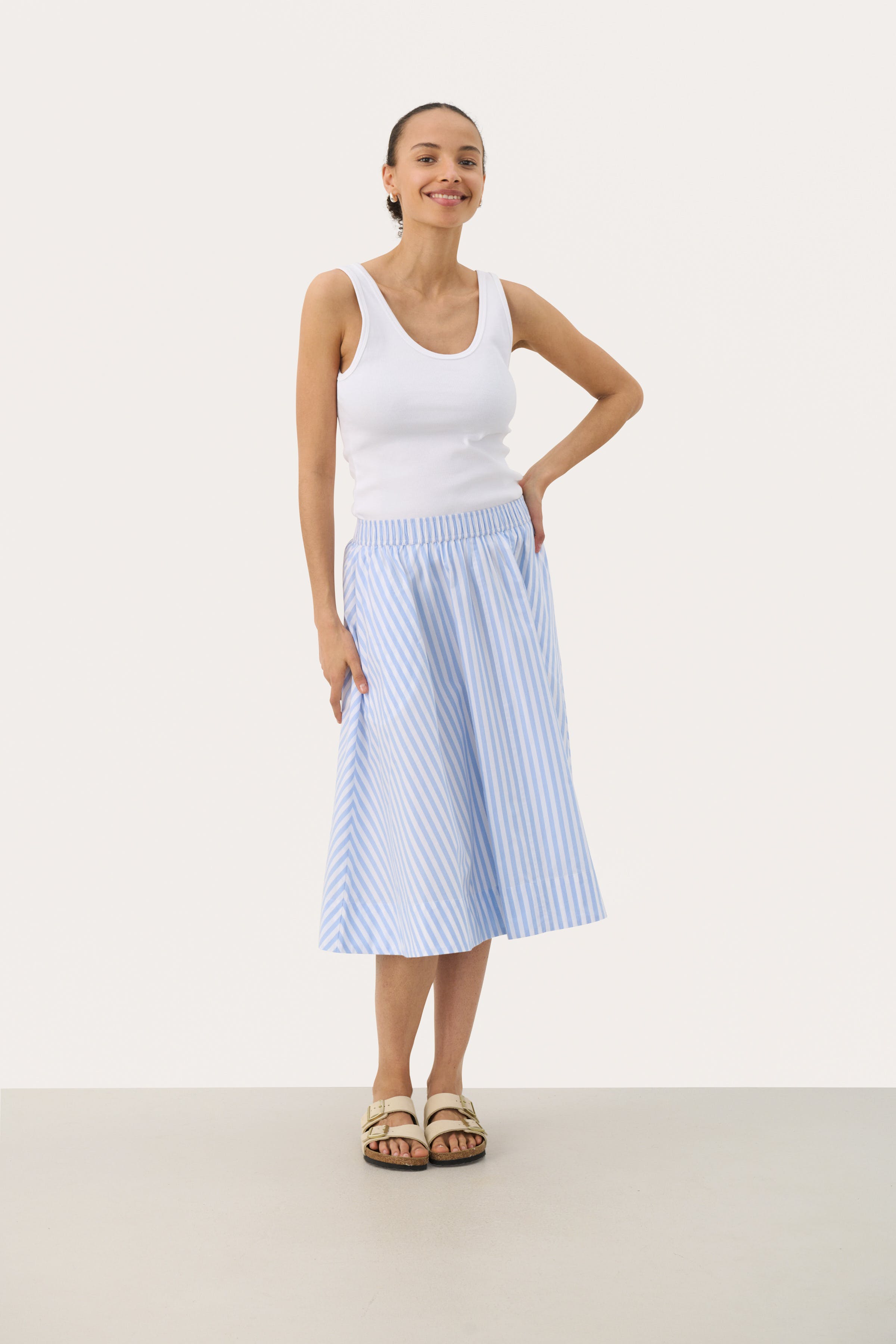 IngiPW Long skirt LOOKBOOK FRONT 30308534-304073