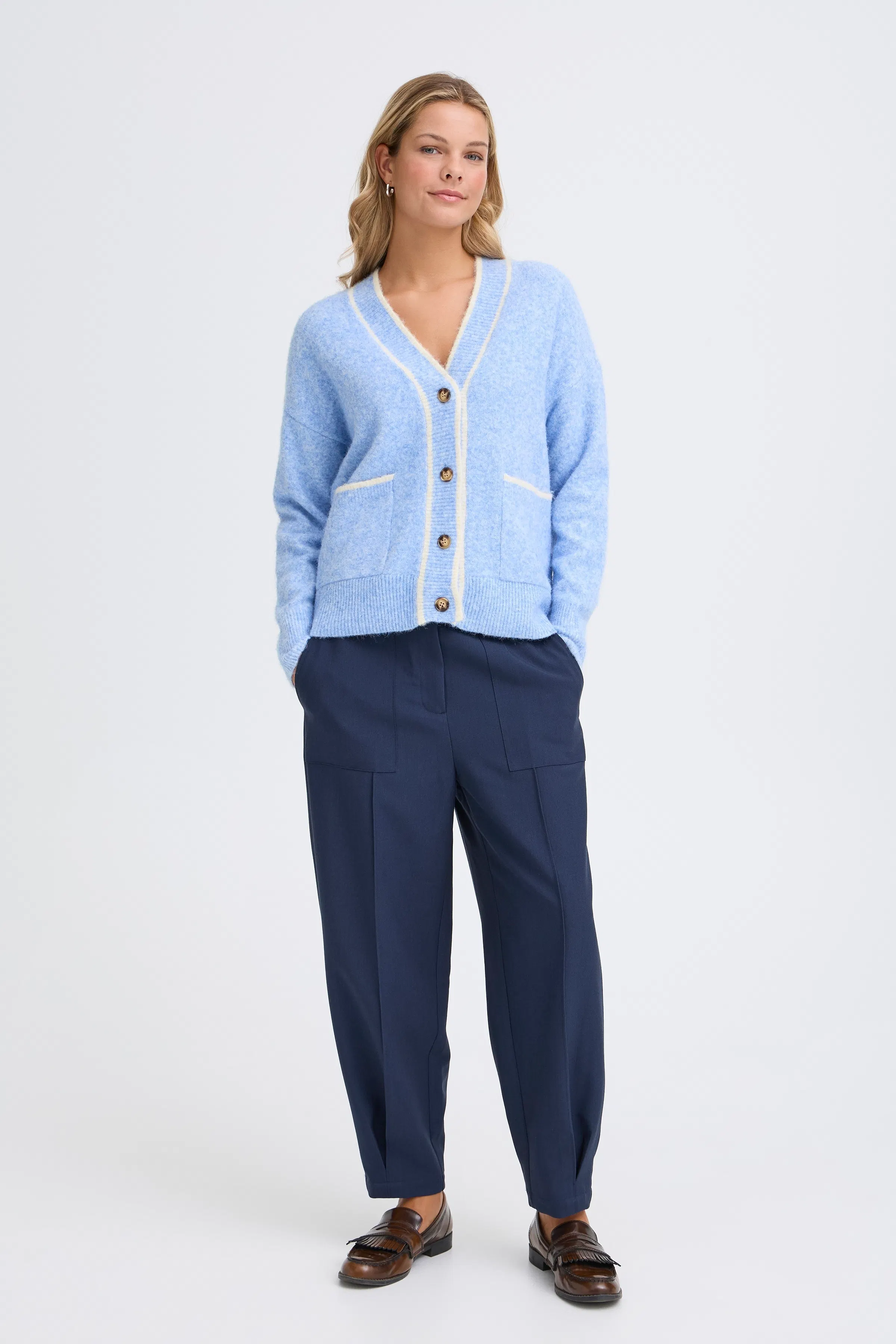 FRKENDRA Cardigan LOOKBOOK FRONT 20617432-900004161