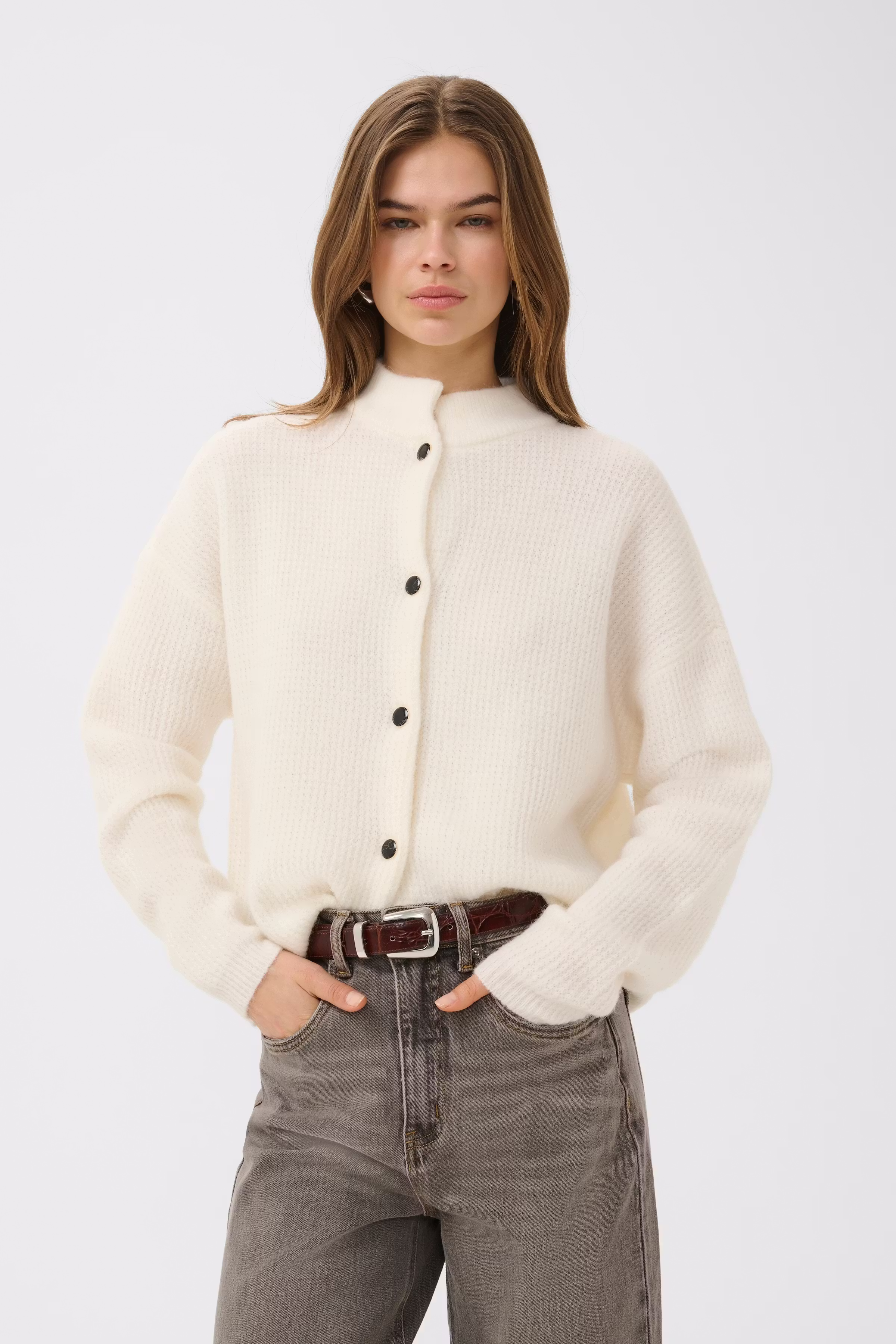 AlphaGZ Cardigan LOOKBOOK FRONT 10905931-102336