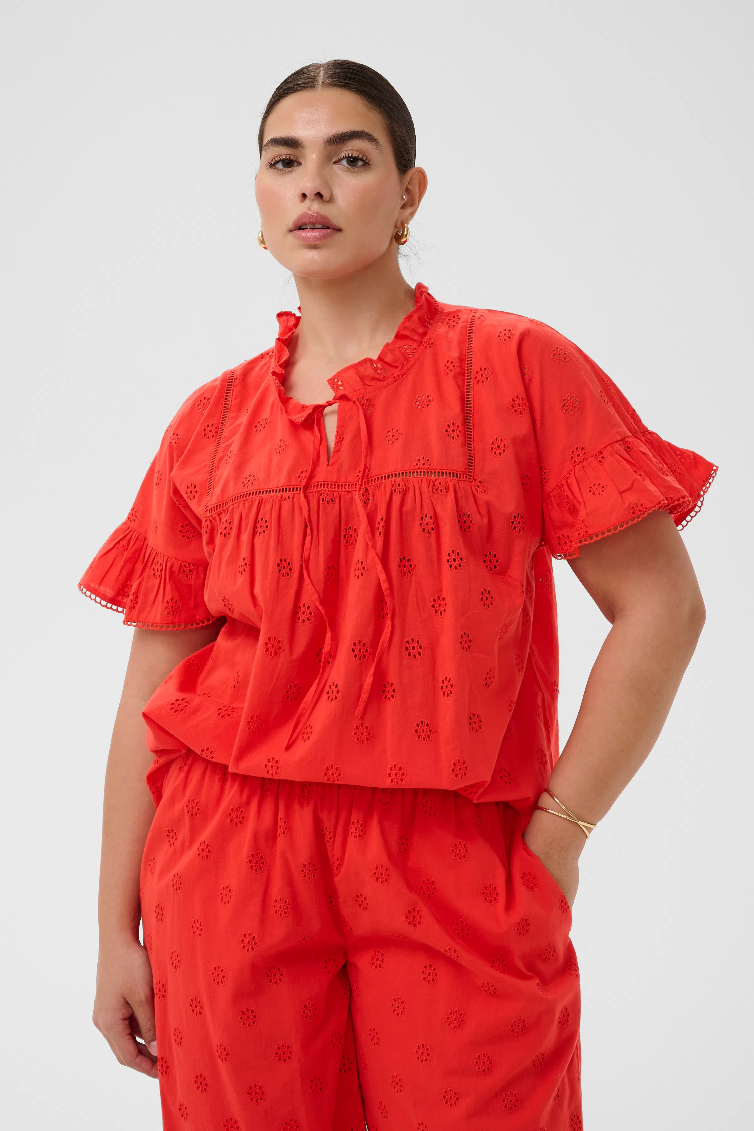 KCliona Bluse LOOKBOOK FRONT 10584116-171664