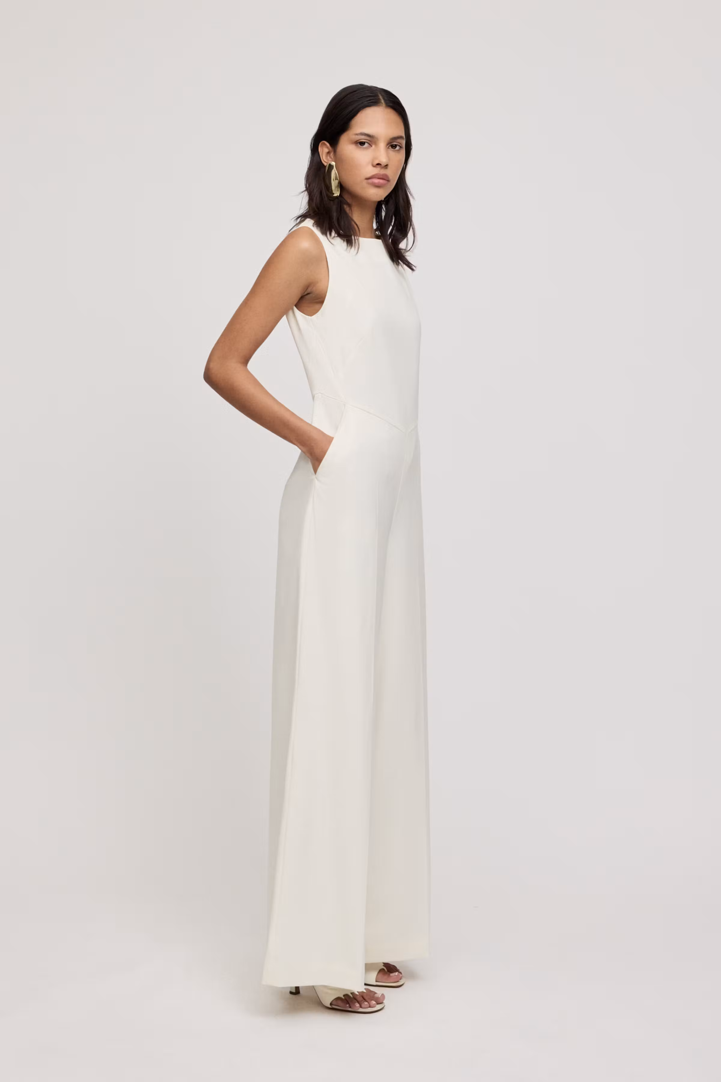 IOPeppina Jumpsuit LOOKBOOK FRONT 30600617-WH010