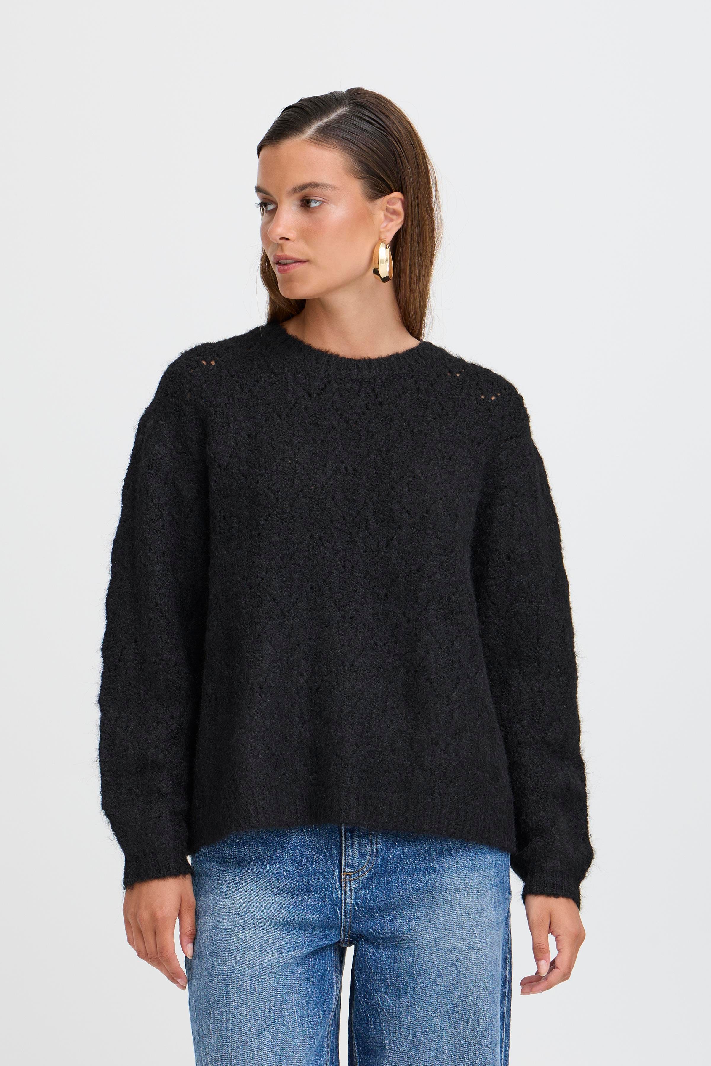 Strikket pullover LOOKBOOK FRONT 20811256-200451