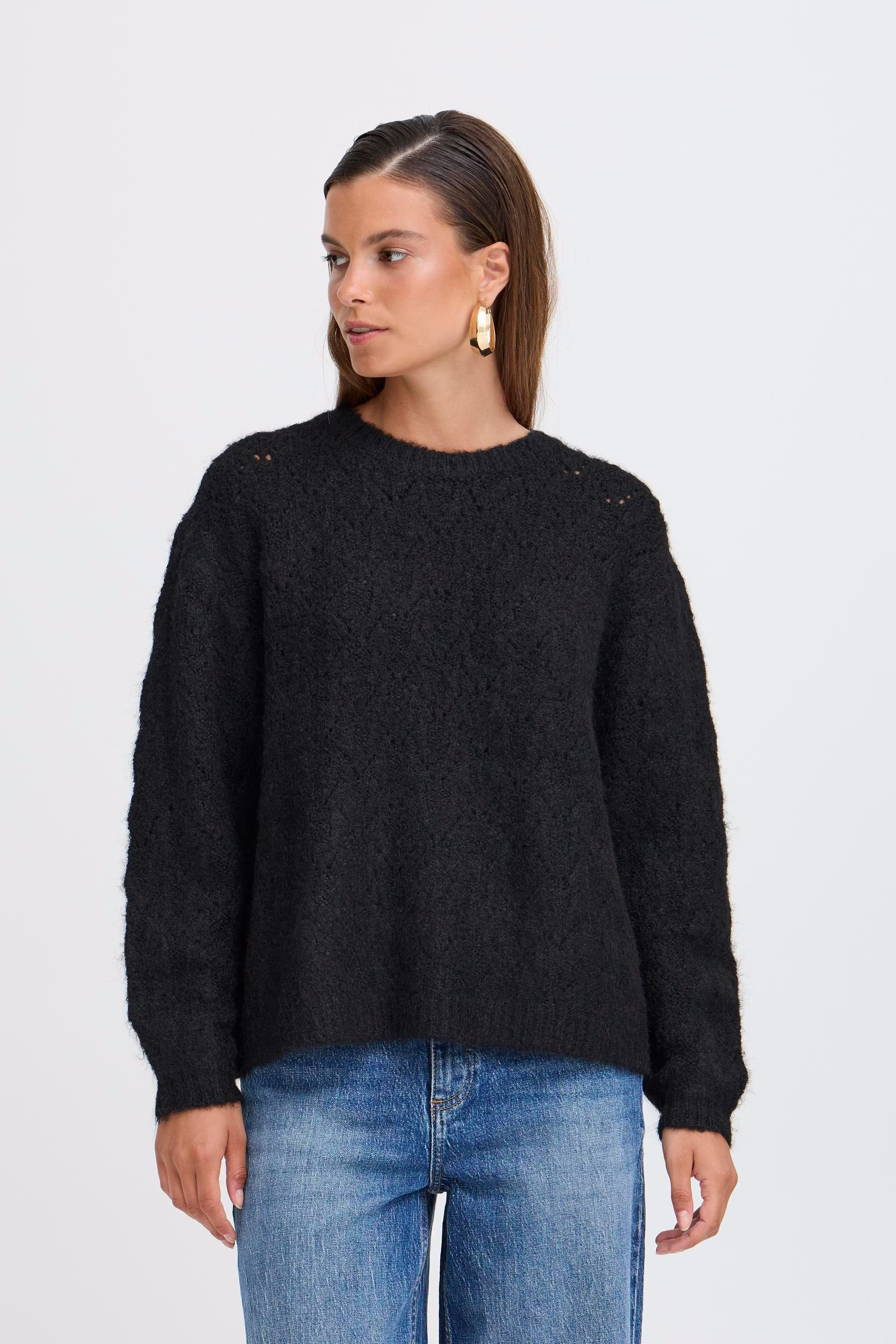 Strikket pullover LOOKBOOK FRONT 20811256-200451