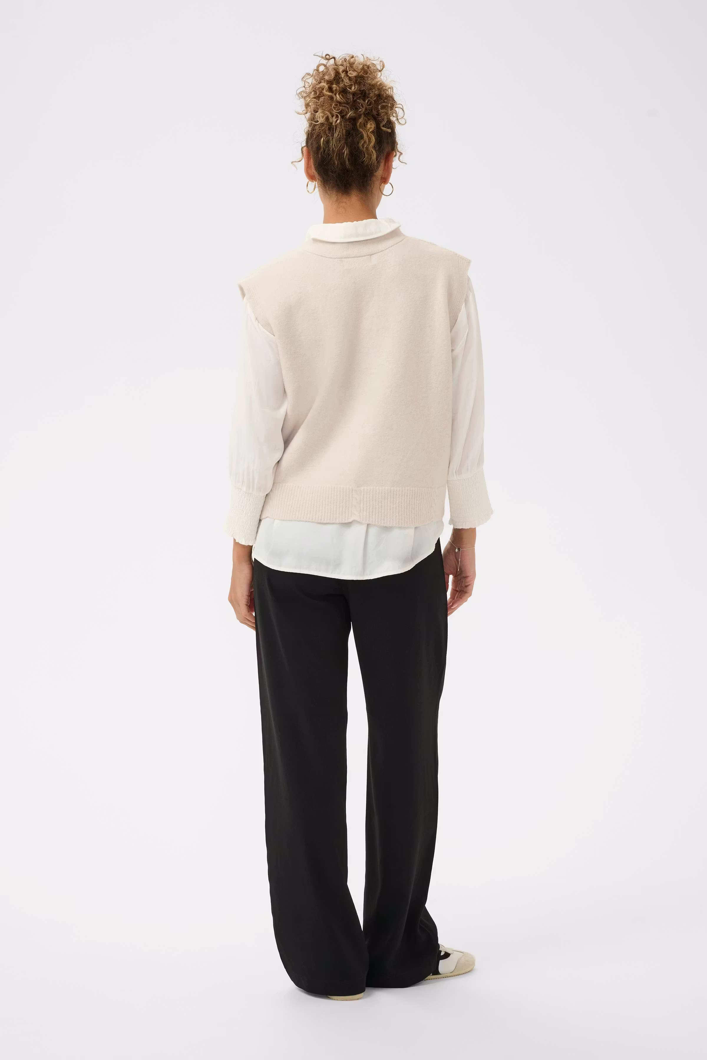 CRKlementine Strik vest LOOKBOOK BACK 10614513-110701