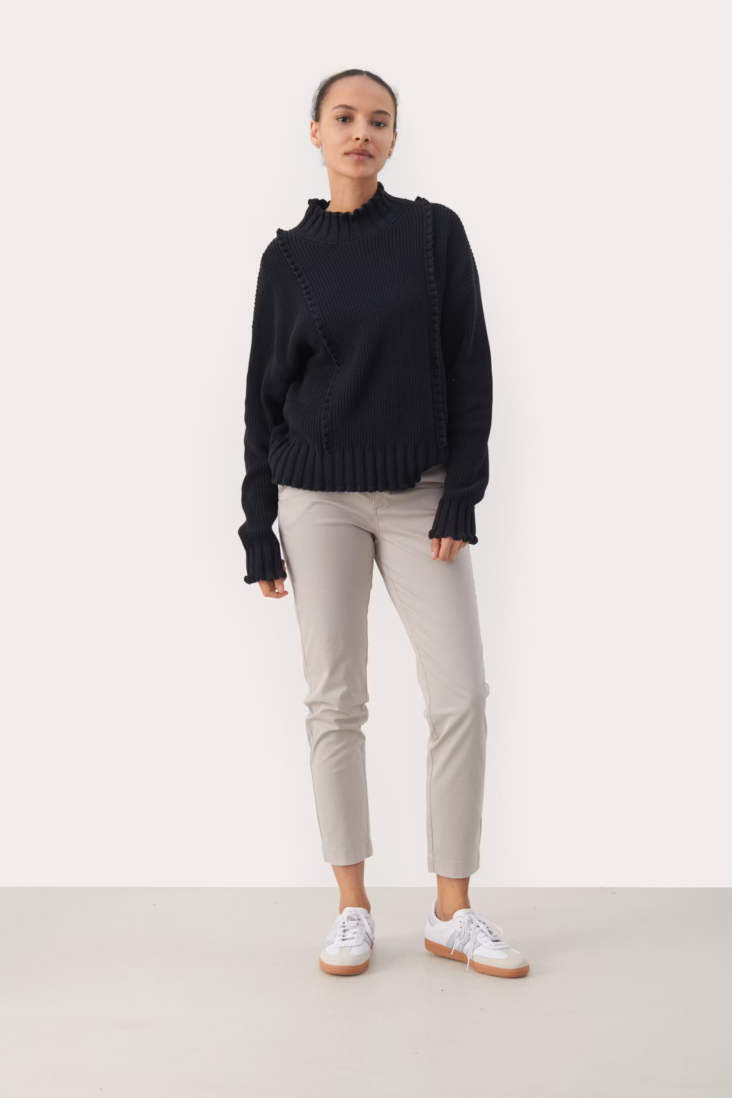 ElyssaPW Gebreide trui LOOKBOOK FRONT 30309025-194013