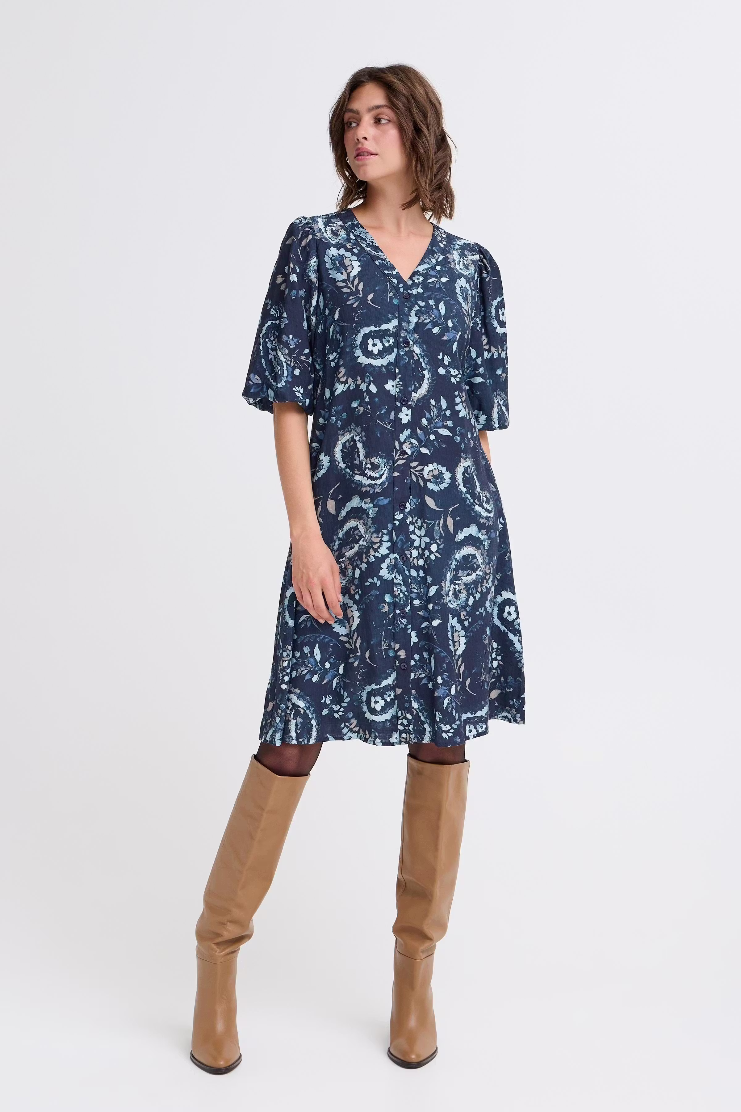FRARIANA Kjole LOOKBOOK FRONT 20615423-205726