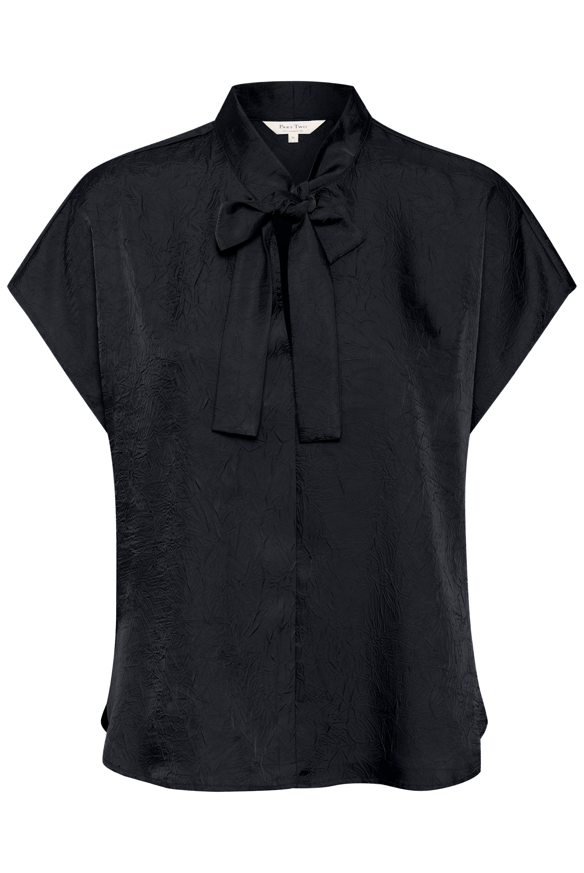 EstefaniaPW Short-sleeved blouse with a bow PACK FRONT 30308490-194215