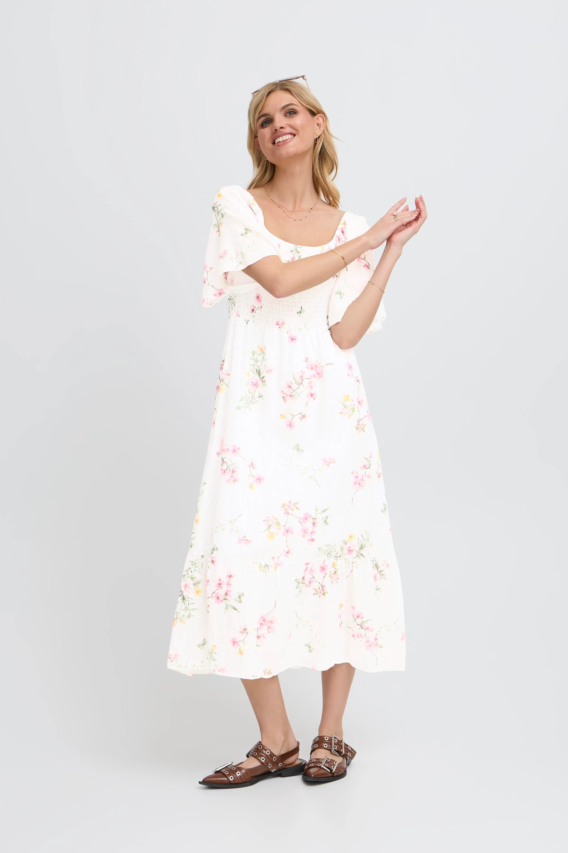 SBALEXA Kjole LOOKBOOK FRONT 22100971-110602