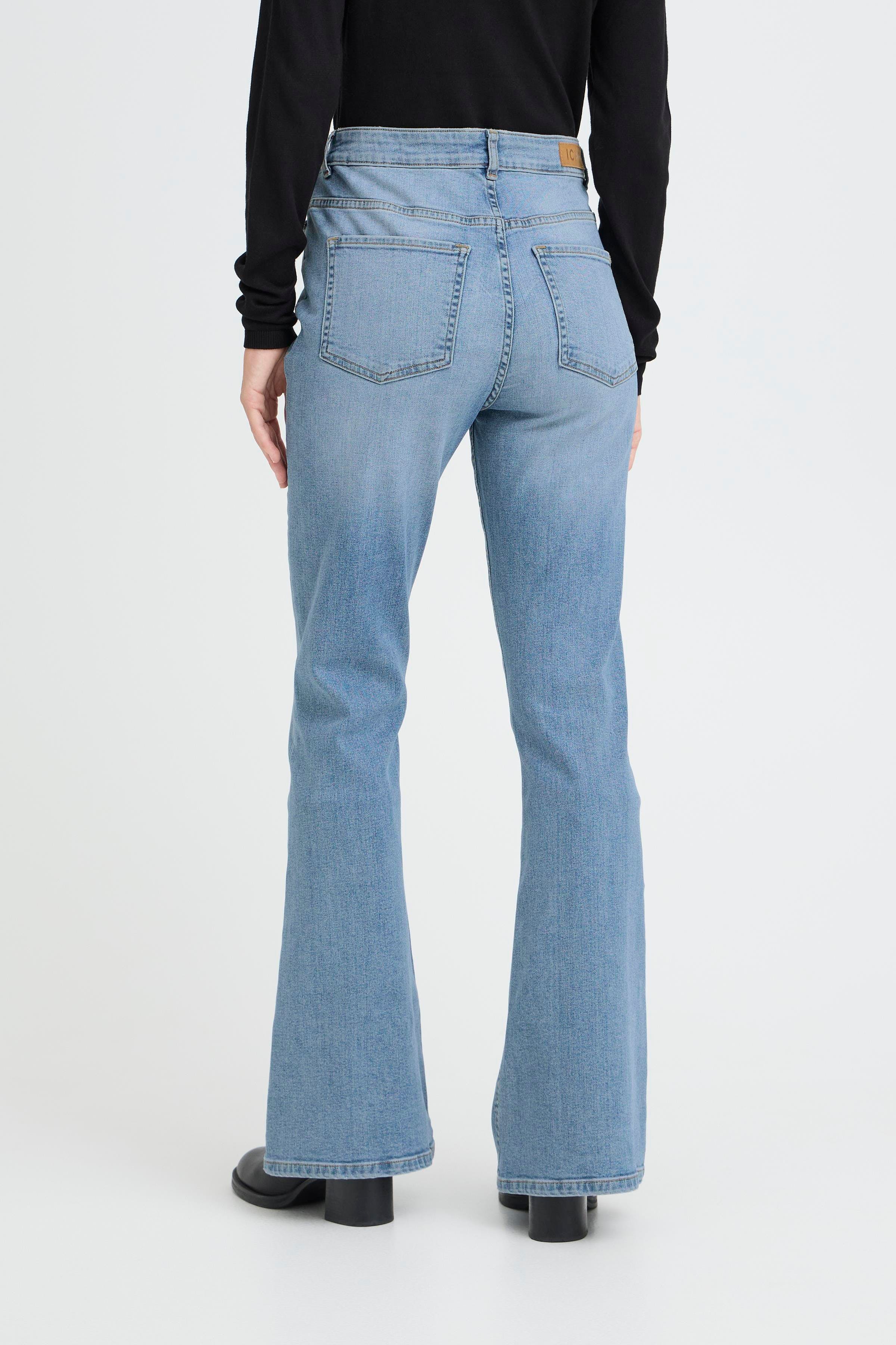 IHTWIGGY FLAIRED HIGH WAIST Jeans LOOKBOOK BACK 20122437-200343
