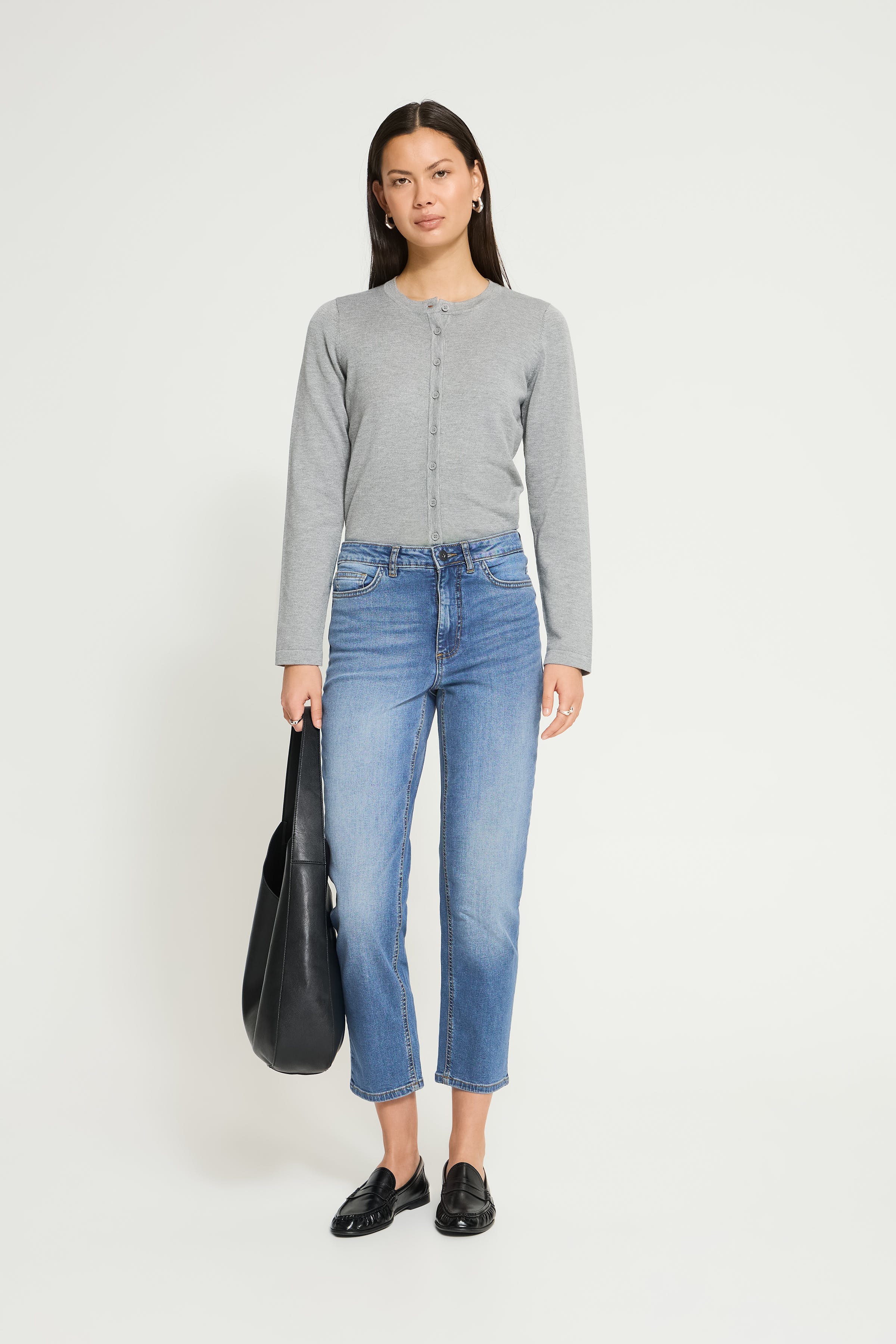 IHTWIGGY RAVEN Jeans LOOKBOOK FRONT 20110967-19037
