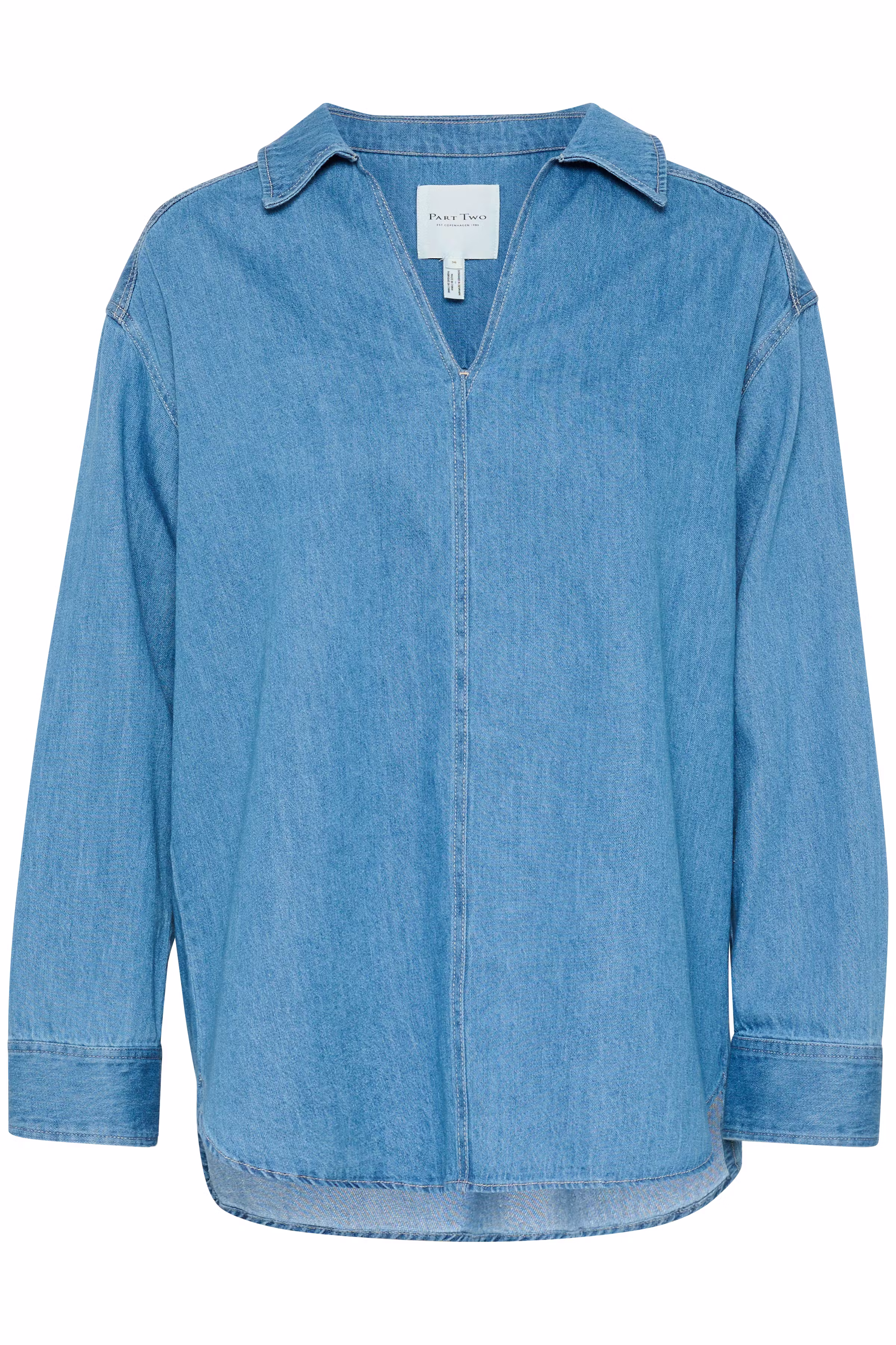 NorlyPW Denim Shirt PACK FRONT 30309501-300156