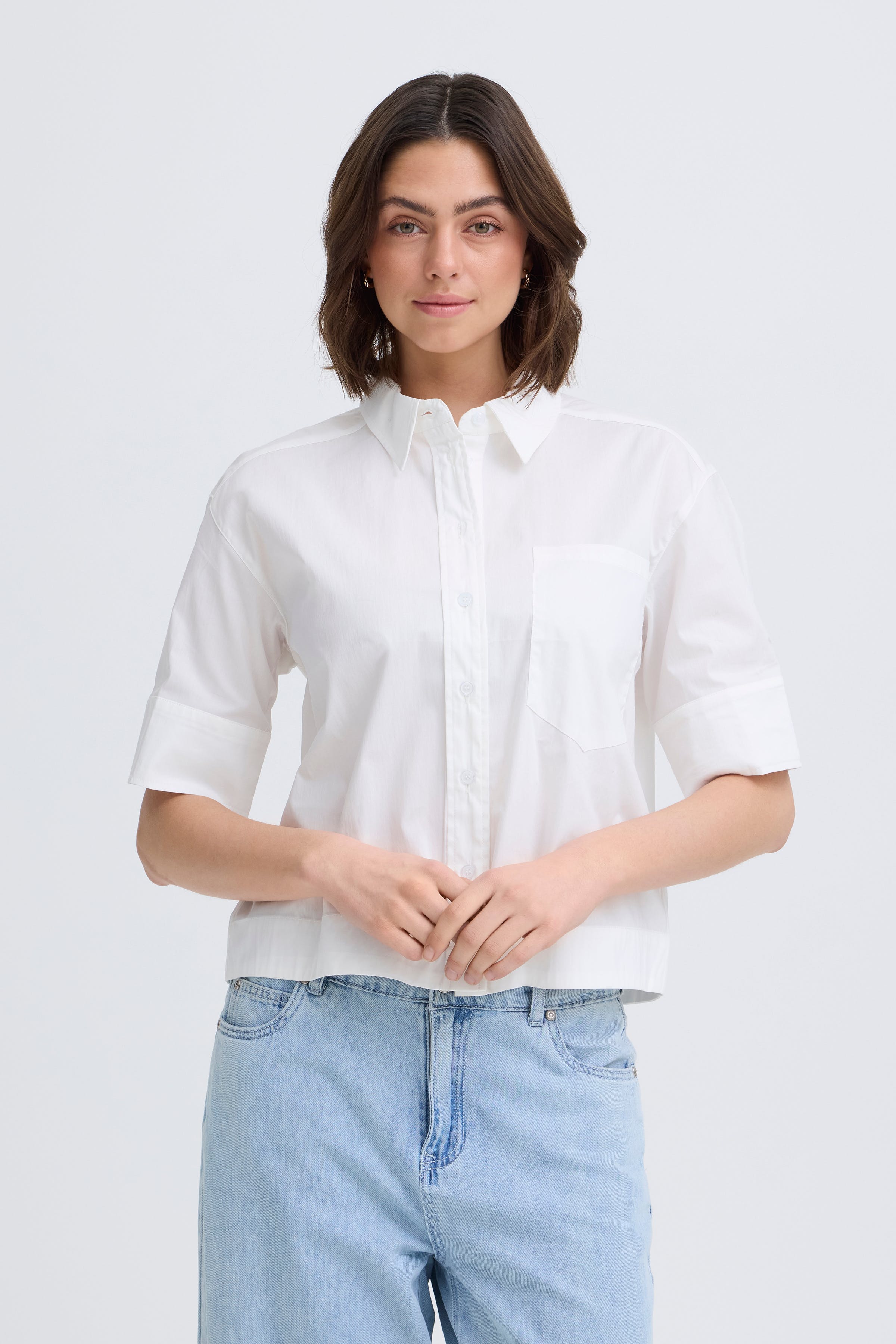 FRPEGGY Skjorta LOOKBOOK FRONT 20617877-114800