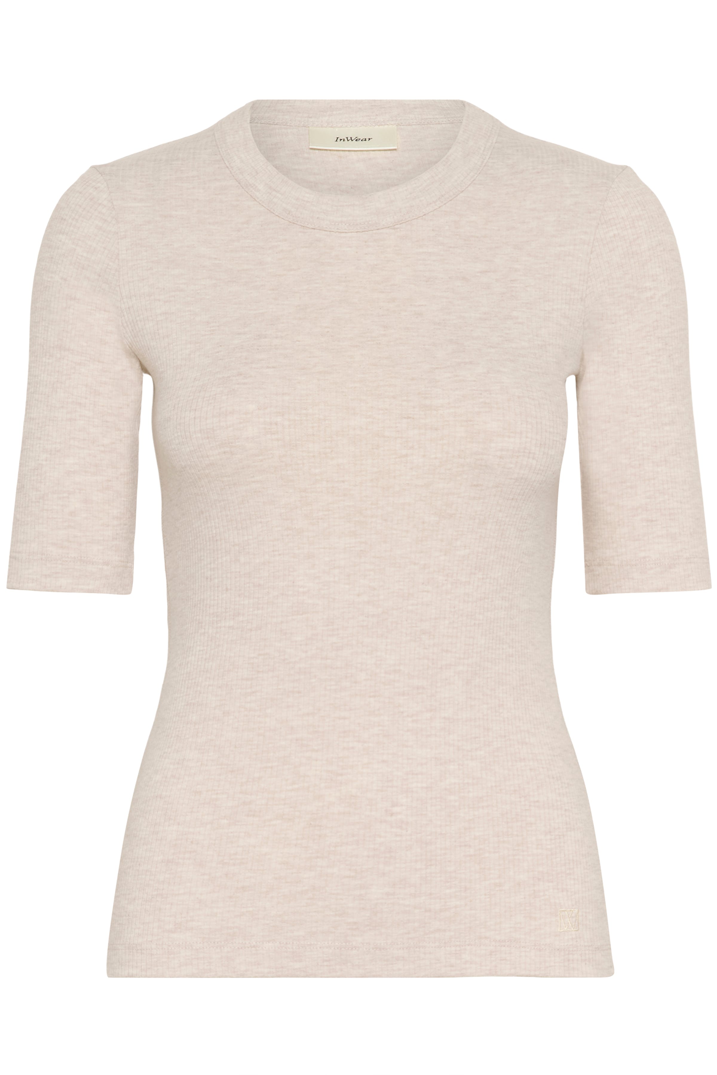 DagnaIW Melange T-shirt PACK FRONT 30106864-300596