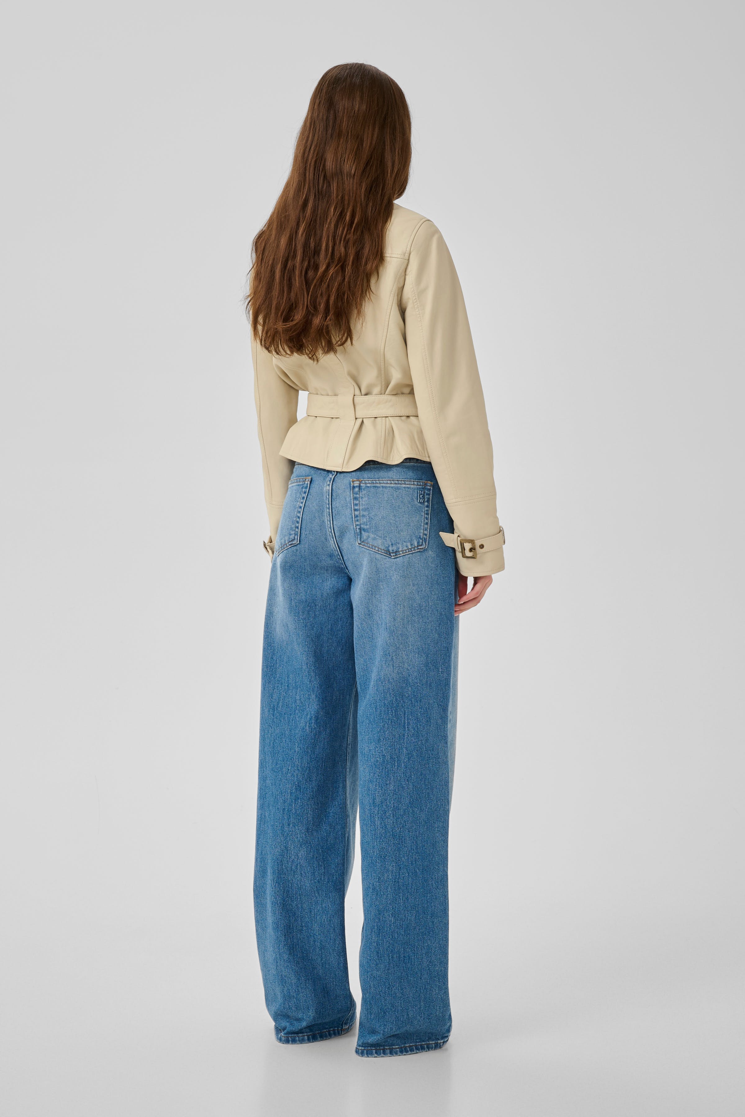 MWThea læderjakke LOOKBOOK BACK 10705523-109321