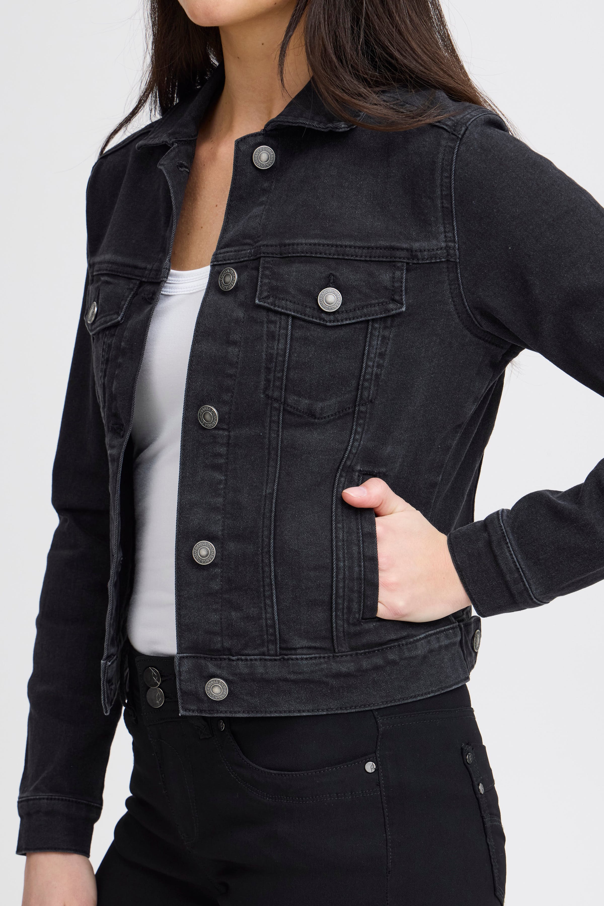 FXDENIMA Casual jakke LOOKBOOK DETAIL 20615240-200066