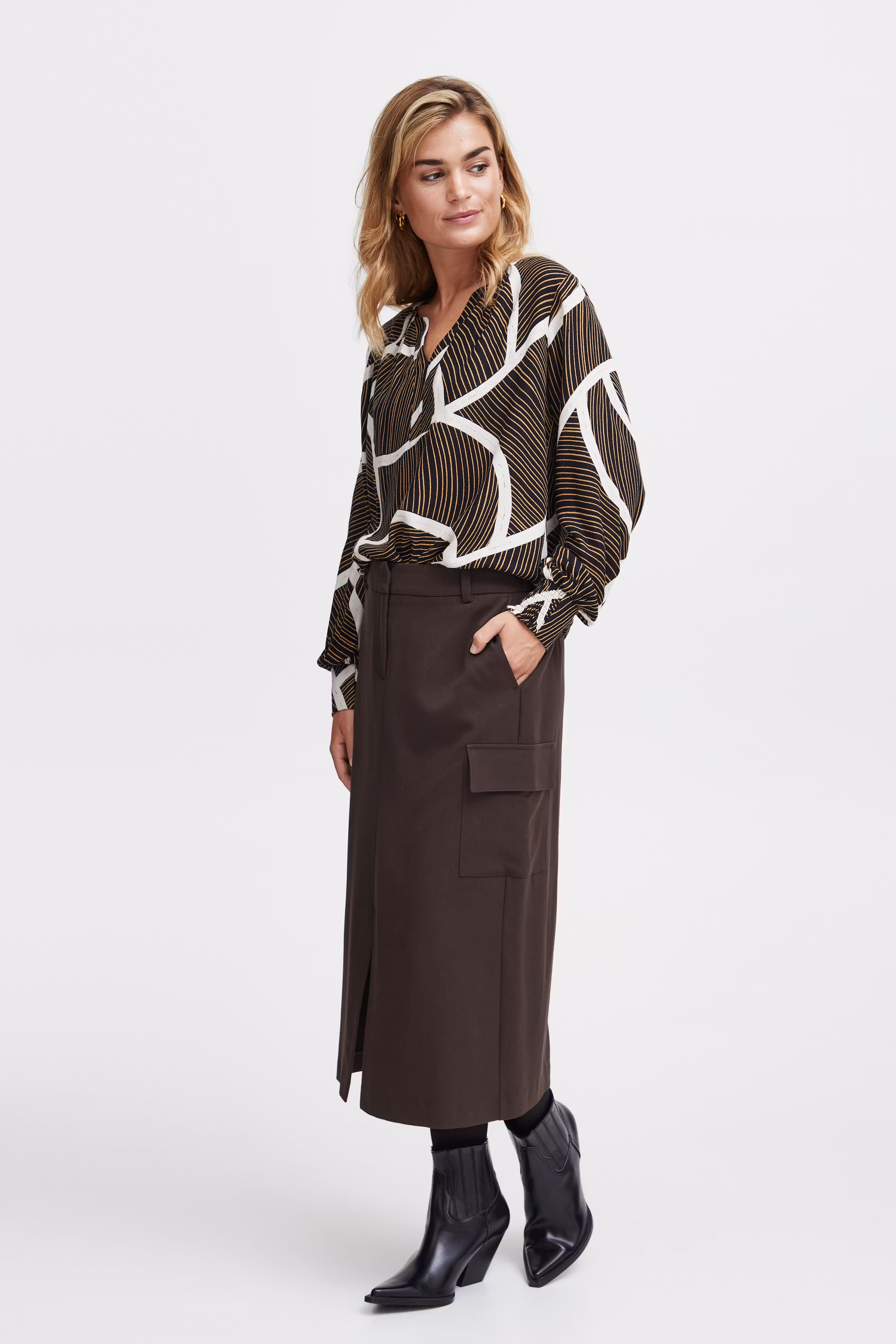 FRNOLA Skjørt LOOKBOOK FRONT 20612886-191106