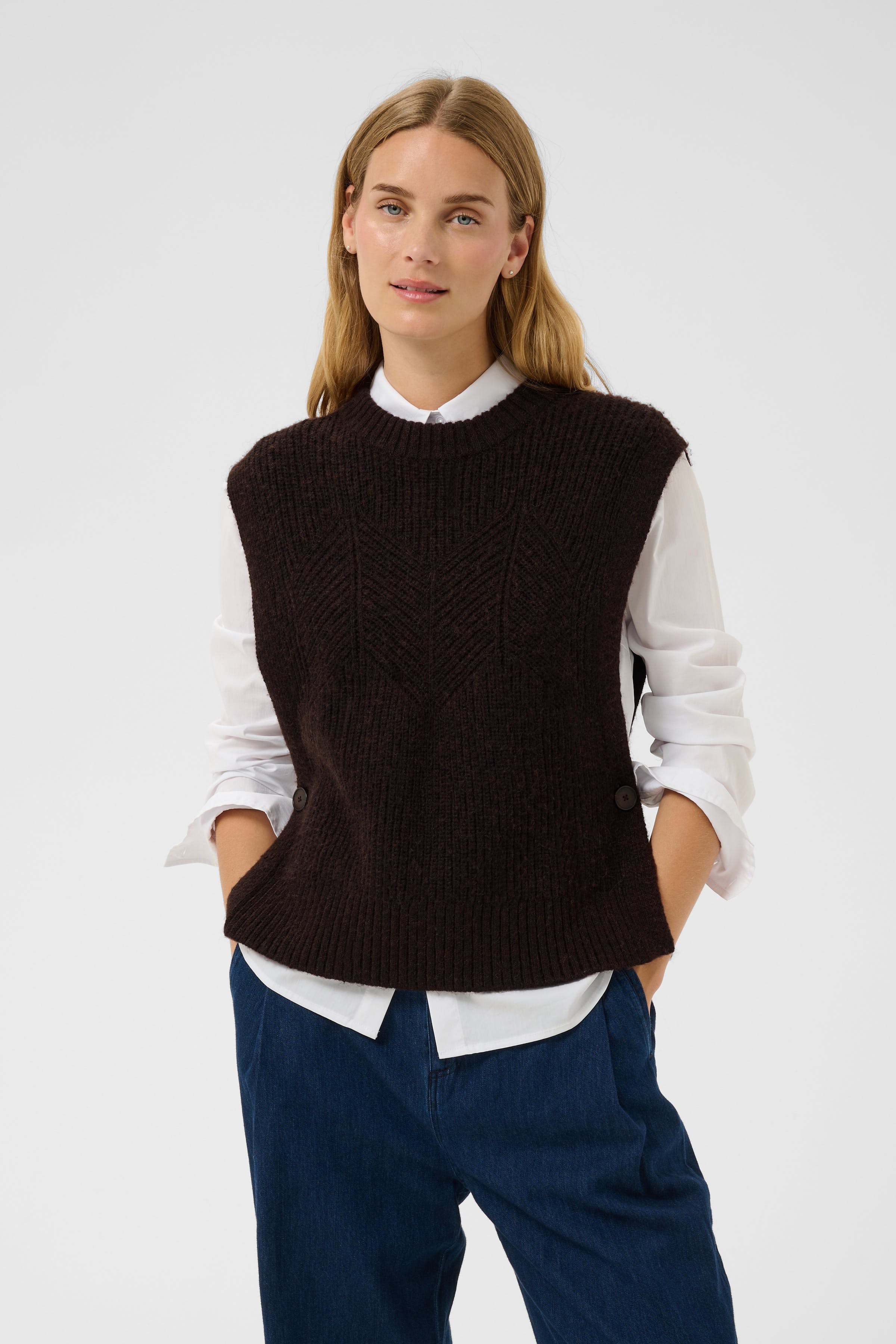 CharlyePW Weste LOOKBOOK FRONT 30310831-1911061