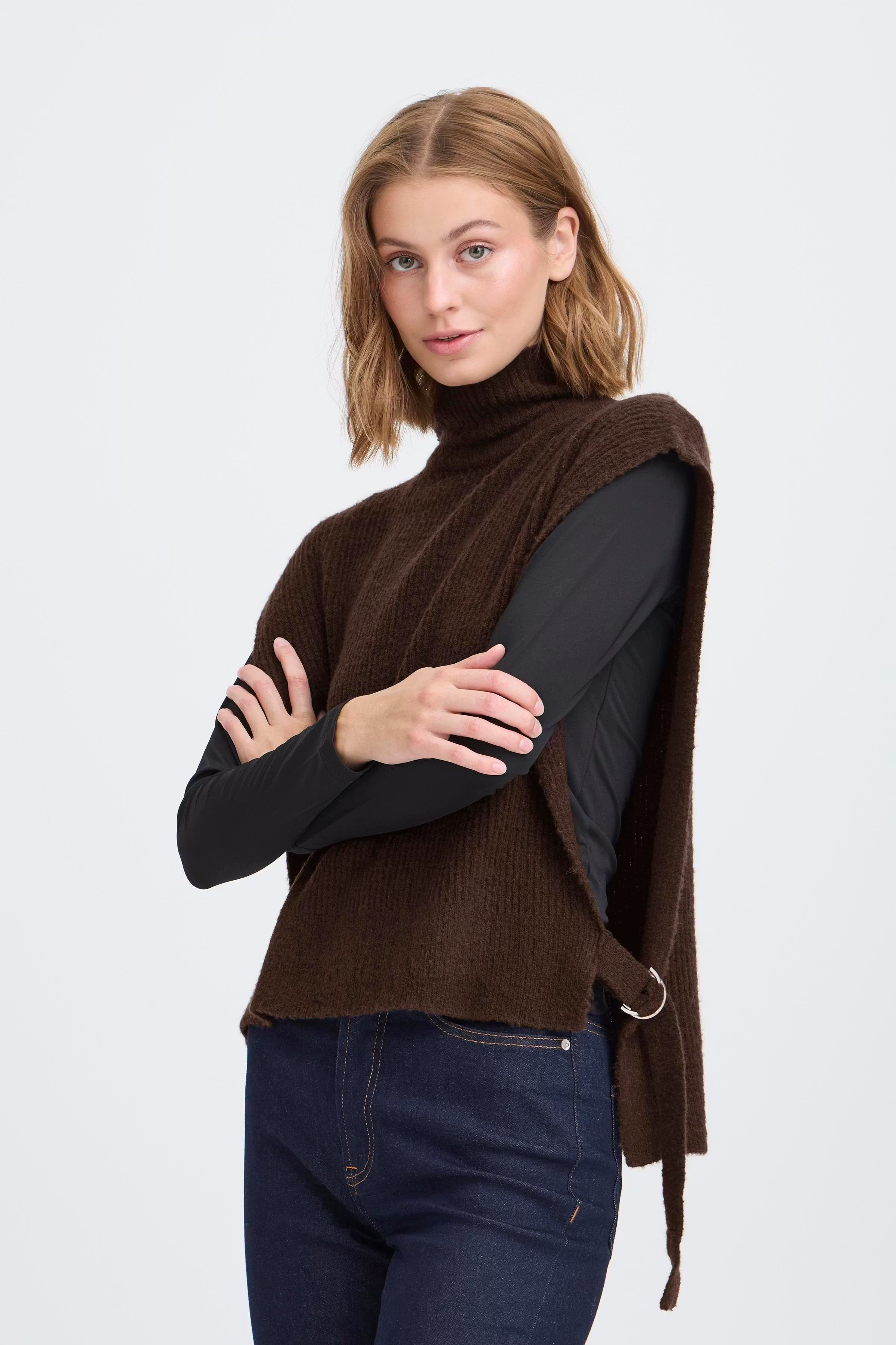 IAMAISE Poncho LOOKBOOK DETAIL 20124790-1909151