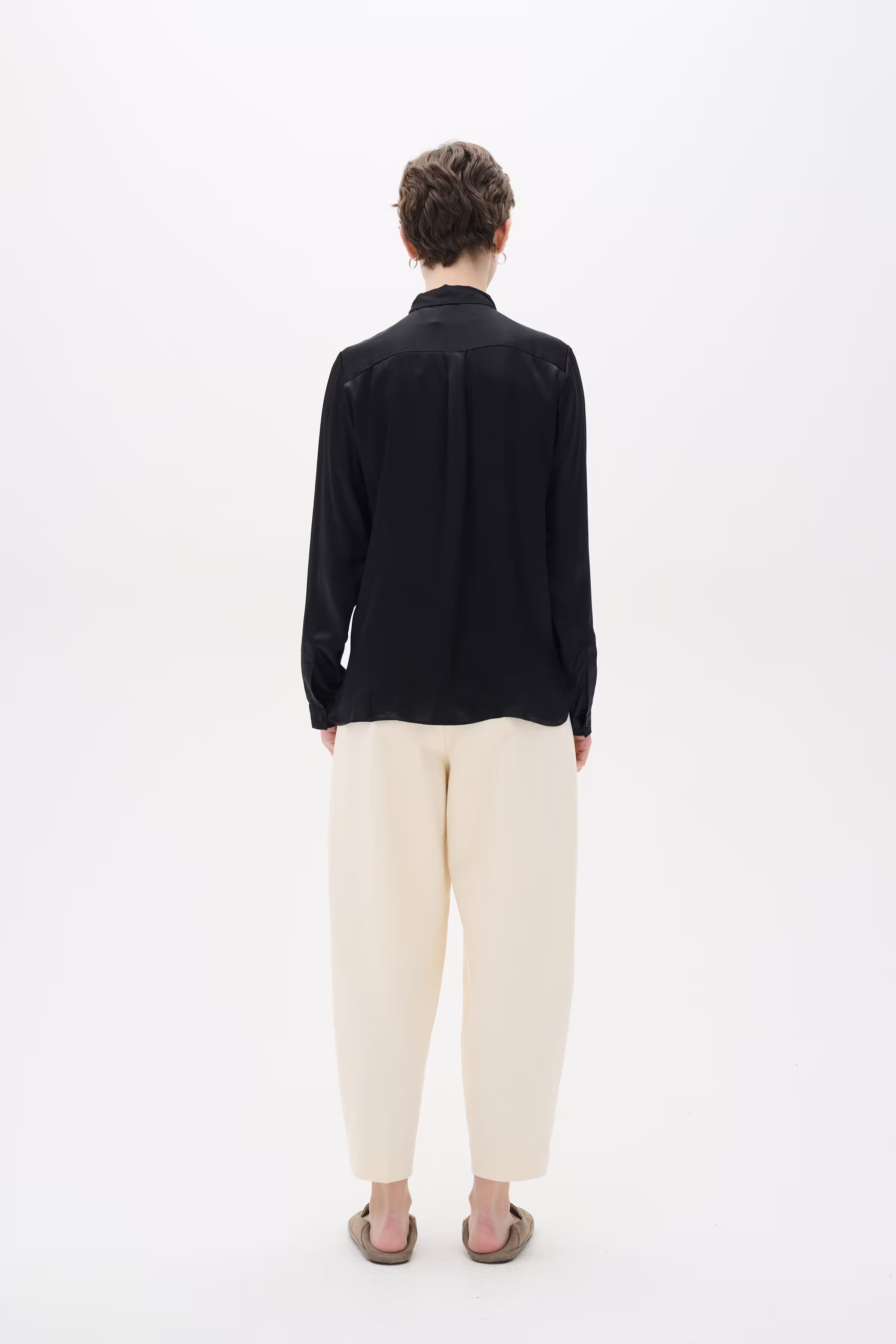 LeonoreIW Zijde Overhemd Premium LOOKBOOK BACK 30104237-194008
