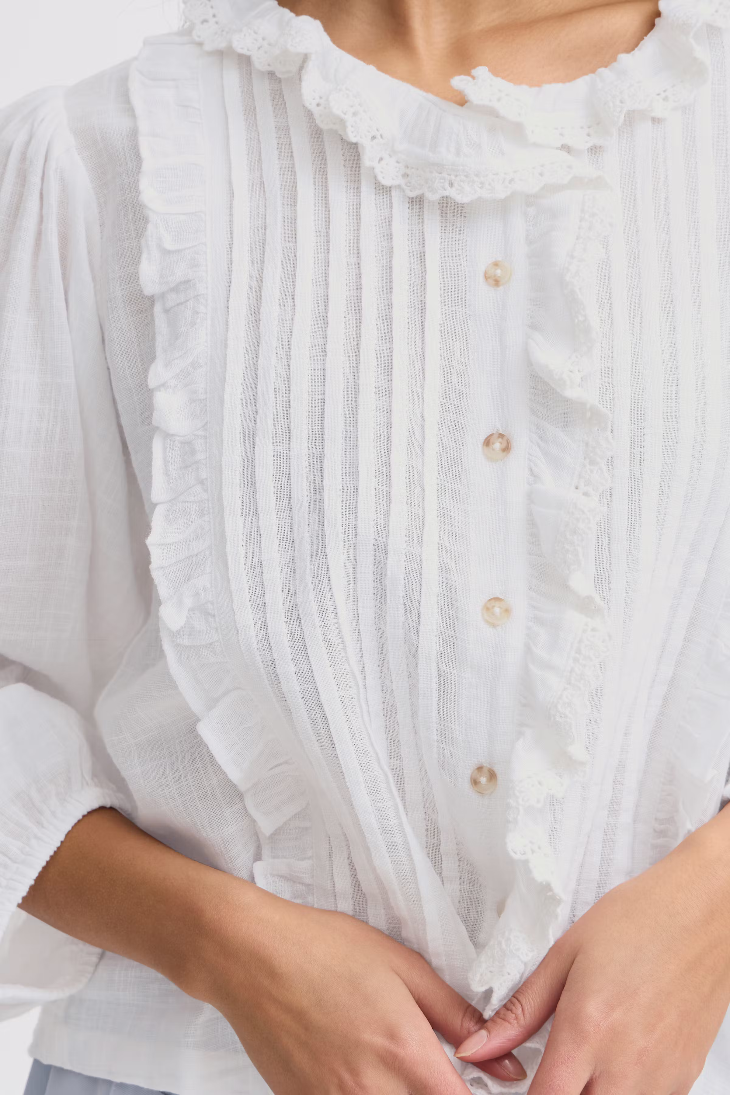 IRNINE Long sleeved shirt LOOKBOOK DETAIL 20122894-110602