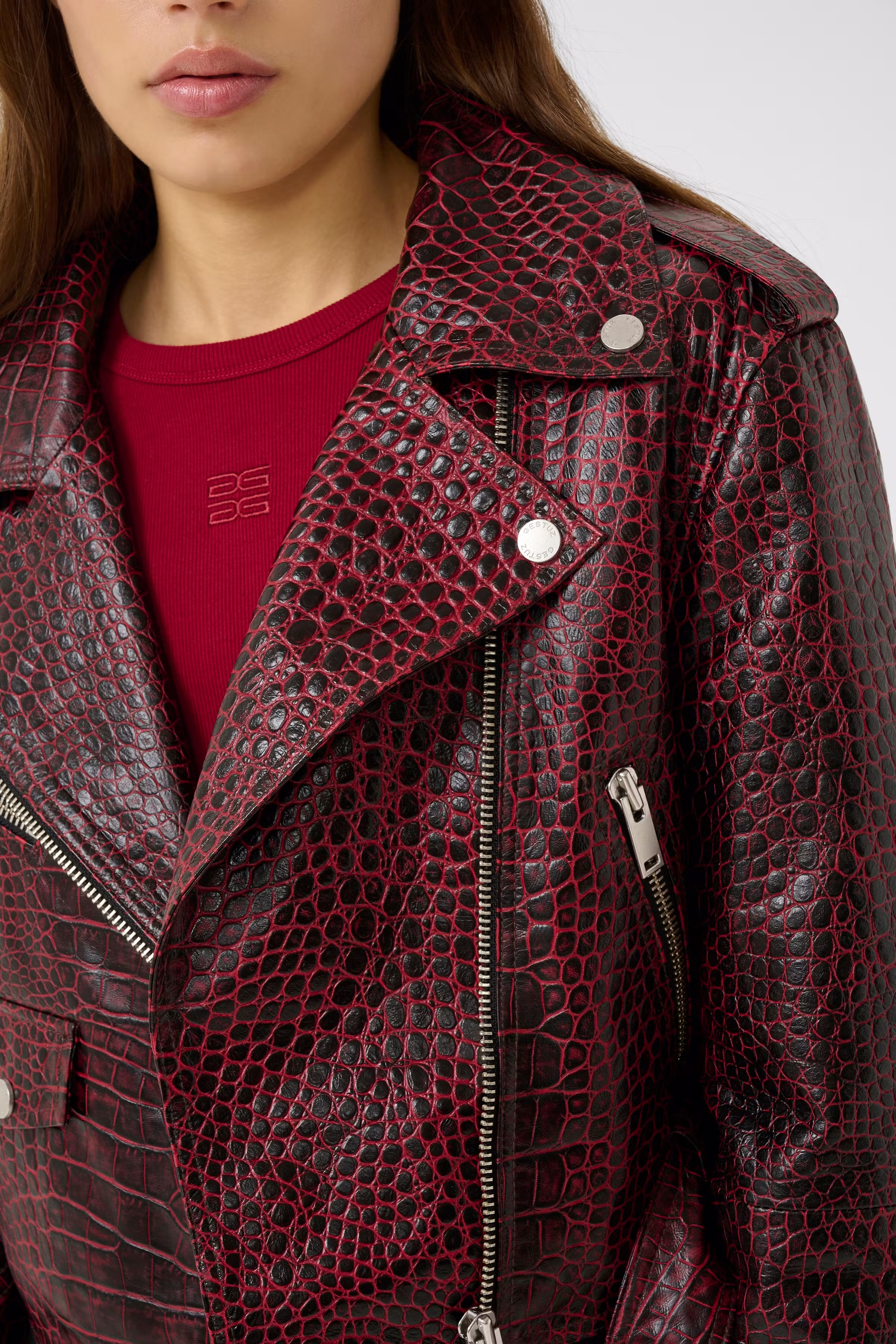 GZbasilia Leren jack LOOKBOOK DETAIL 10910558-108291