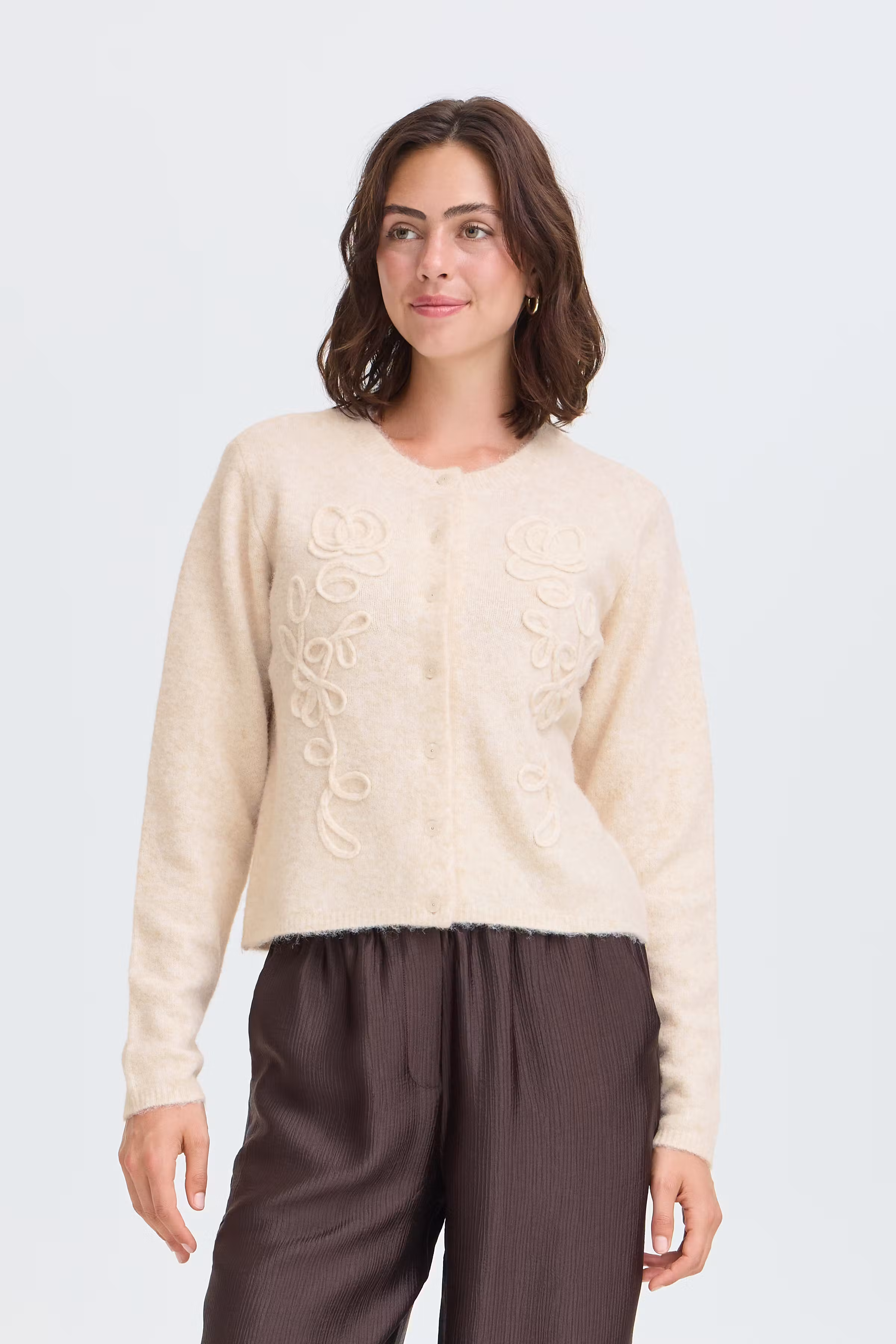 FRKENDRA Cardigan LOOKBOOK FRONT 20618483-1304011