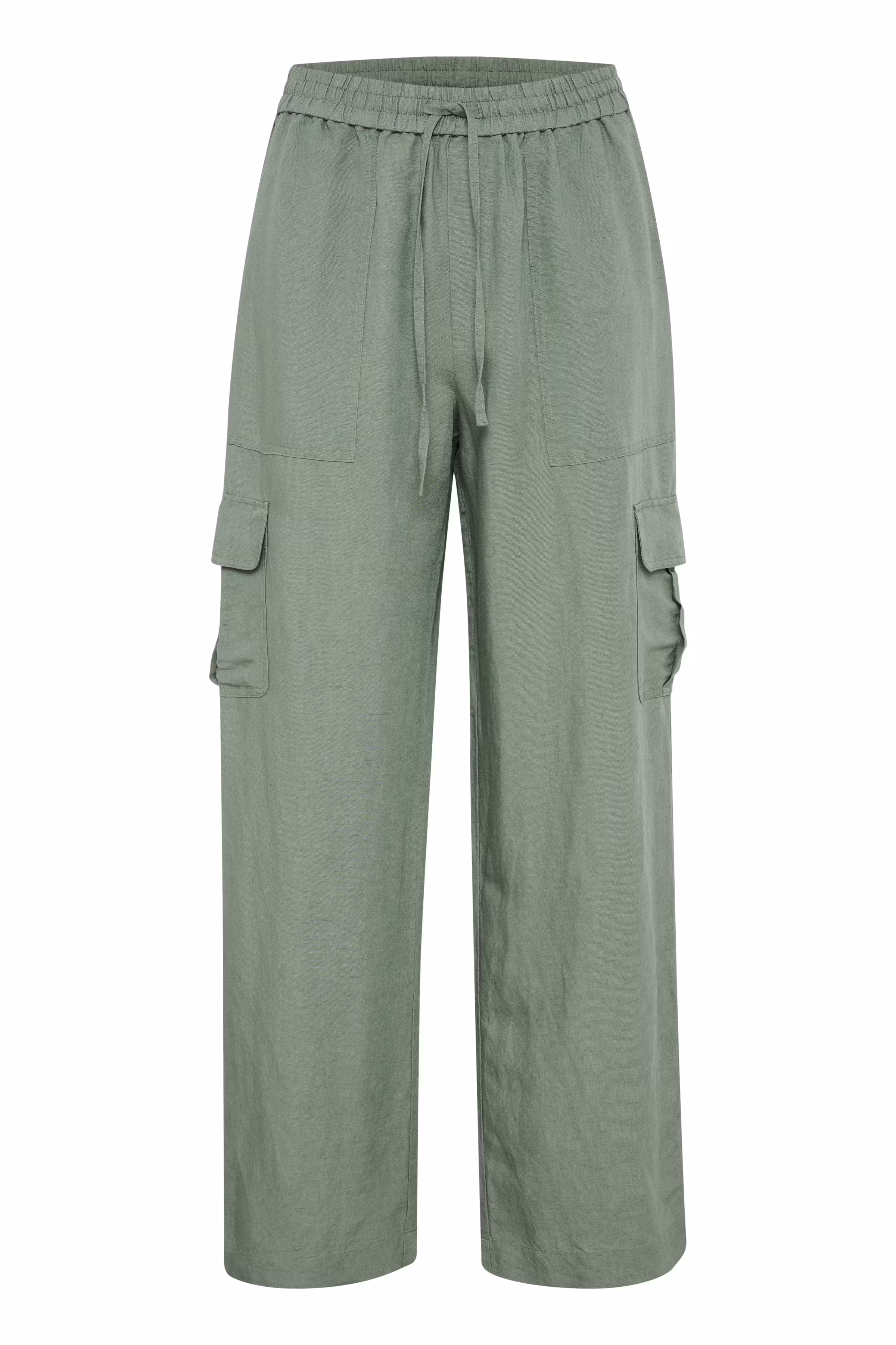 GraziaPW Hør Cargobukser PACK FRONT 30308676-185806