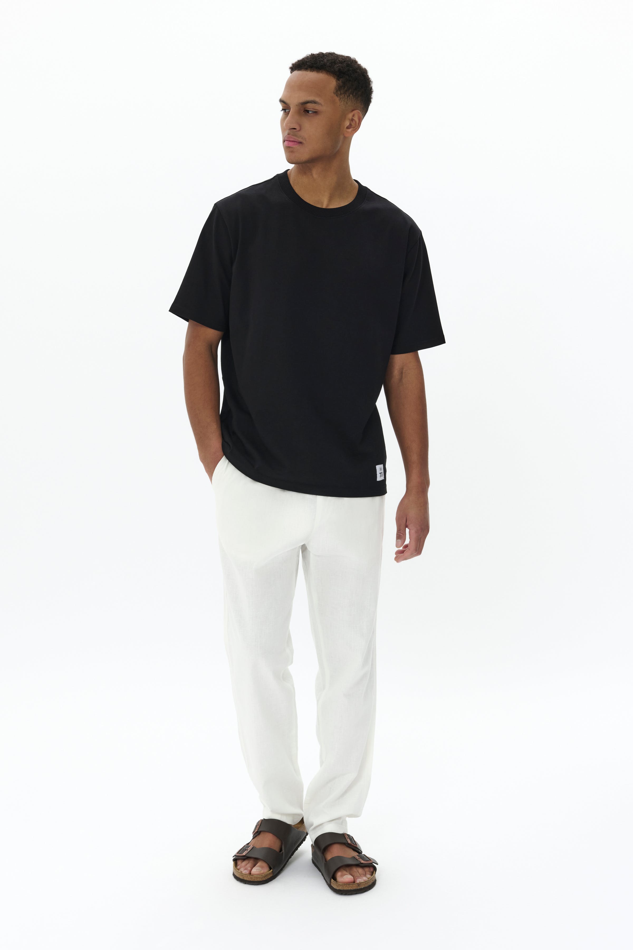 MAbarton linen trousers LOOKBOOK FRONT 30206031-114201