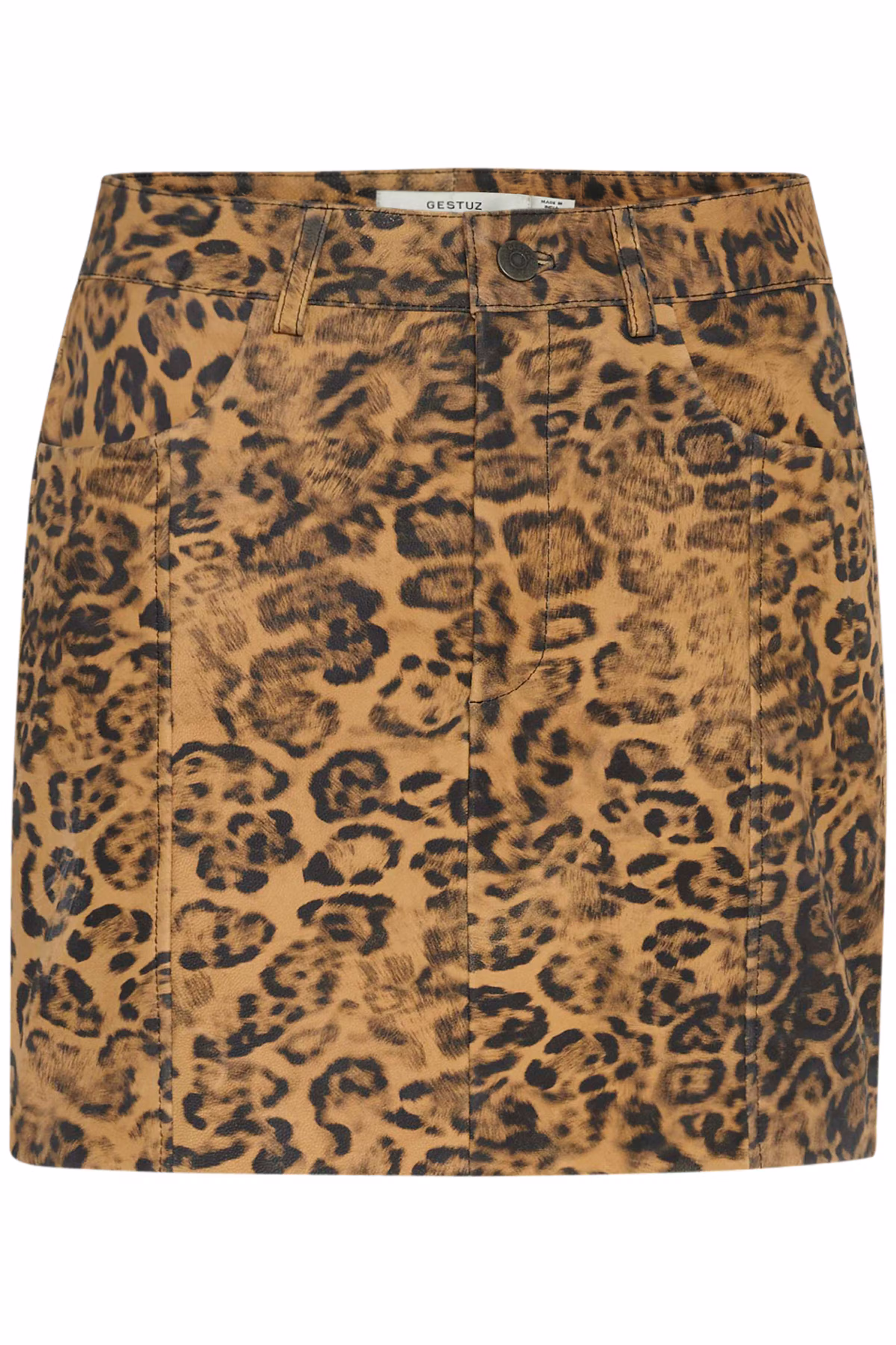 GZleane Leather skirt PACK FRONT 10910458-107257