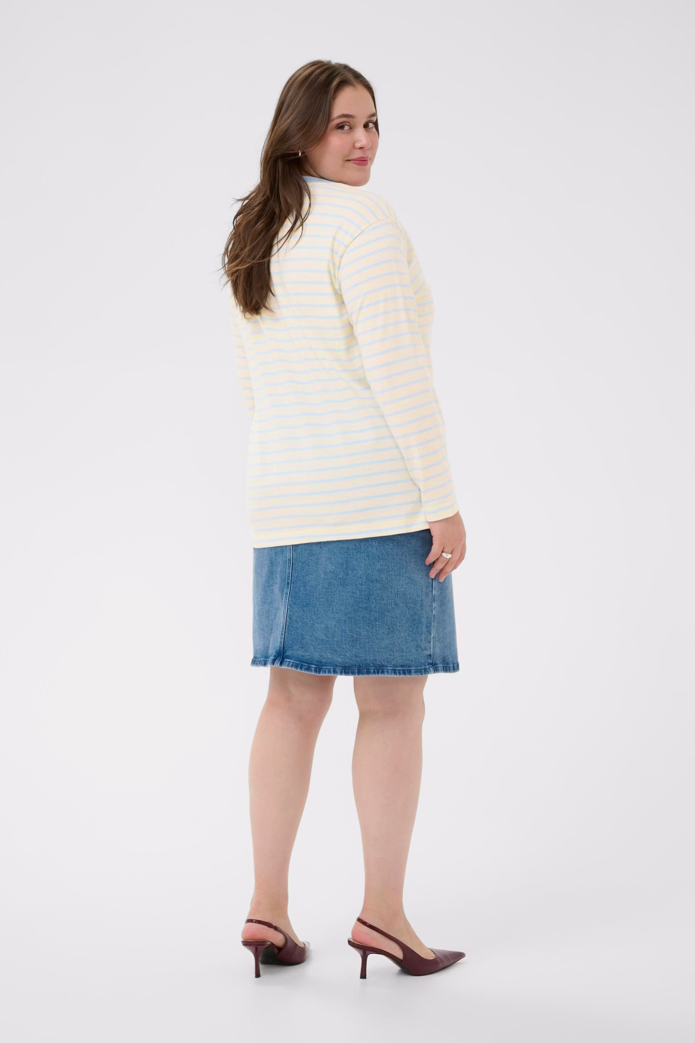 KCwinni Gestreifte Bluse LOOKBOOK BACK 10581775-109235