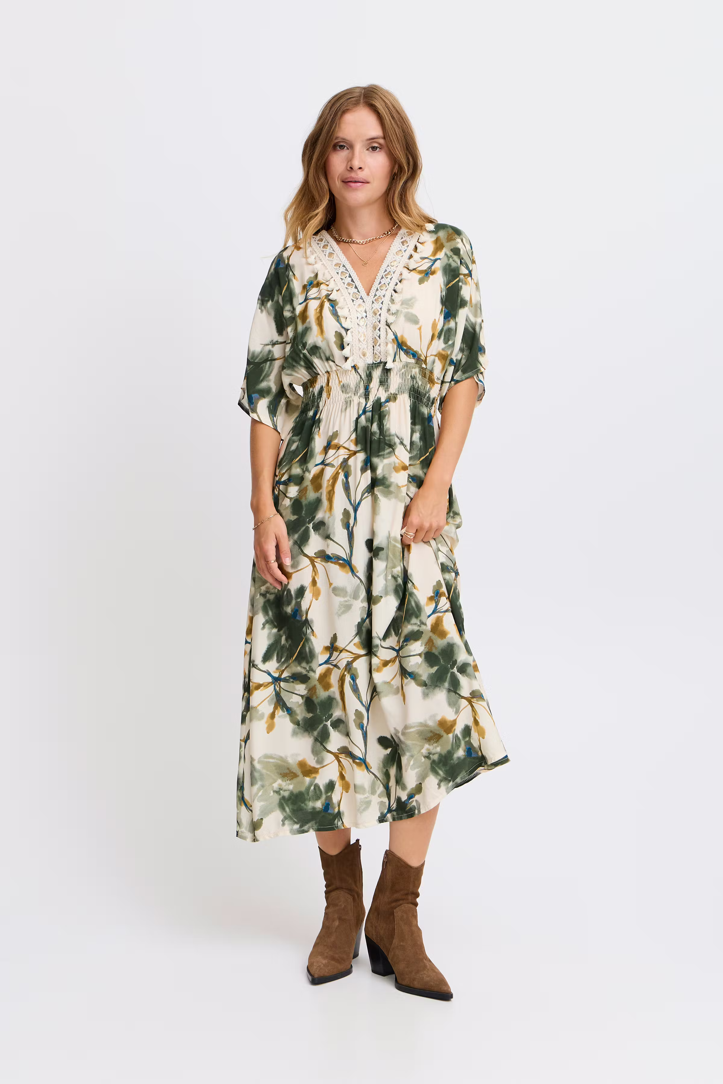 SBKANZA Kjole LOOKBOOK FRONT 22100697-180515