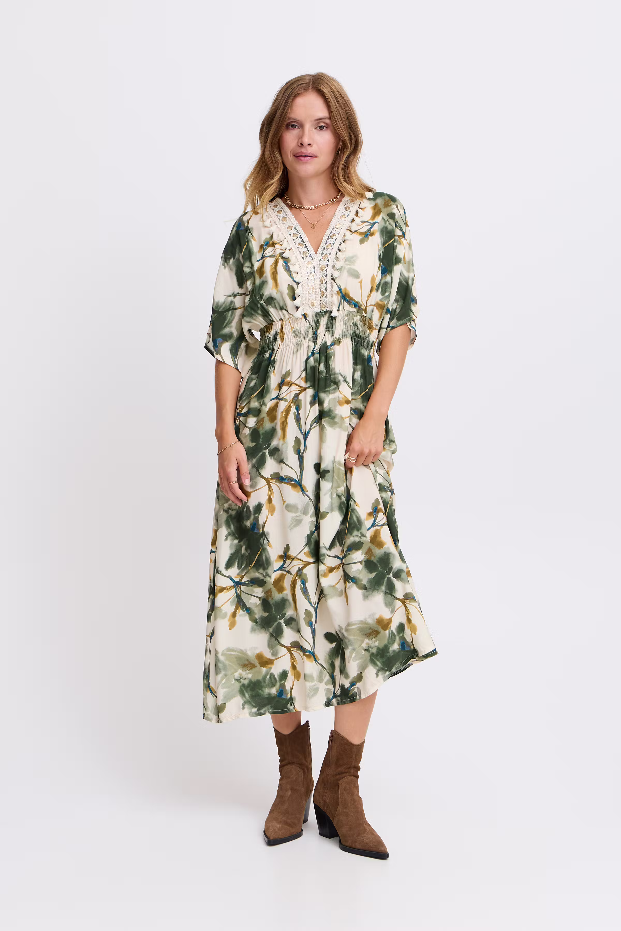 SBKANZA Kjole LOOKBOOK FRONT 22100697-180515