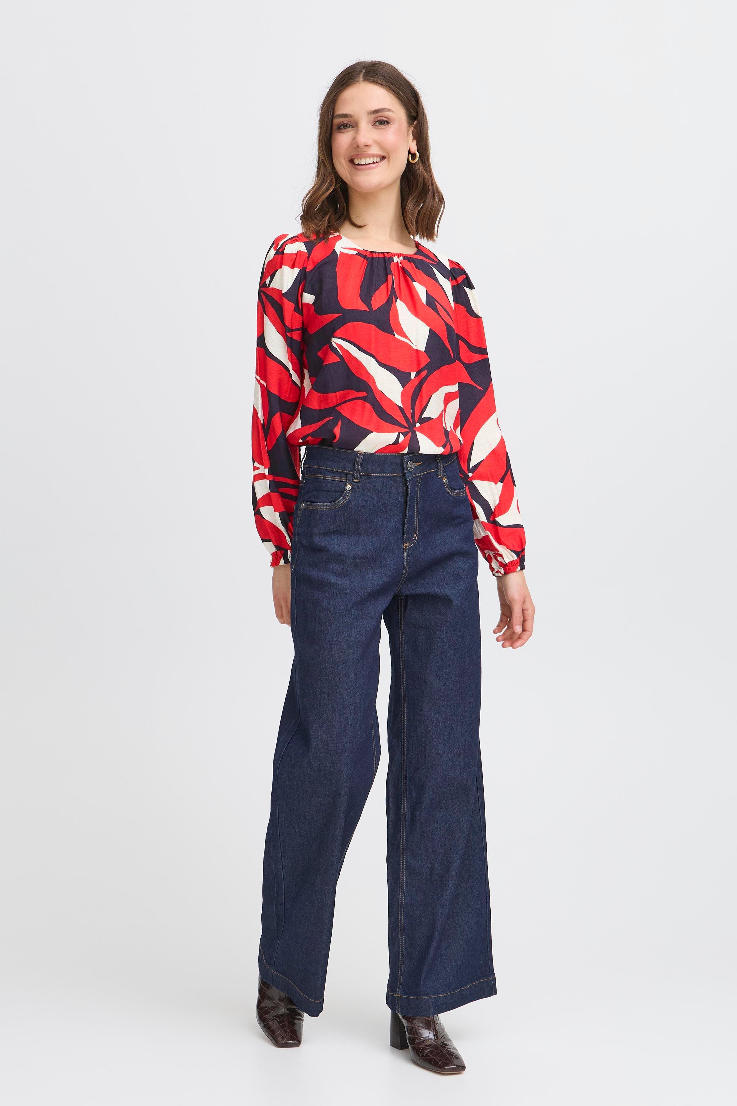 FRARIANA Blouse LOOKBOOK FRONT 20616042-205118