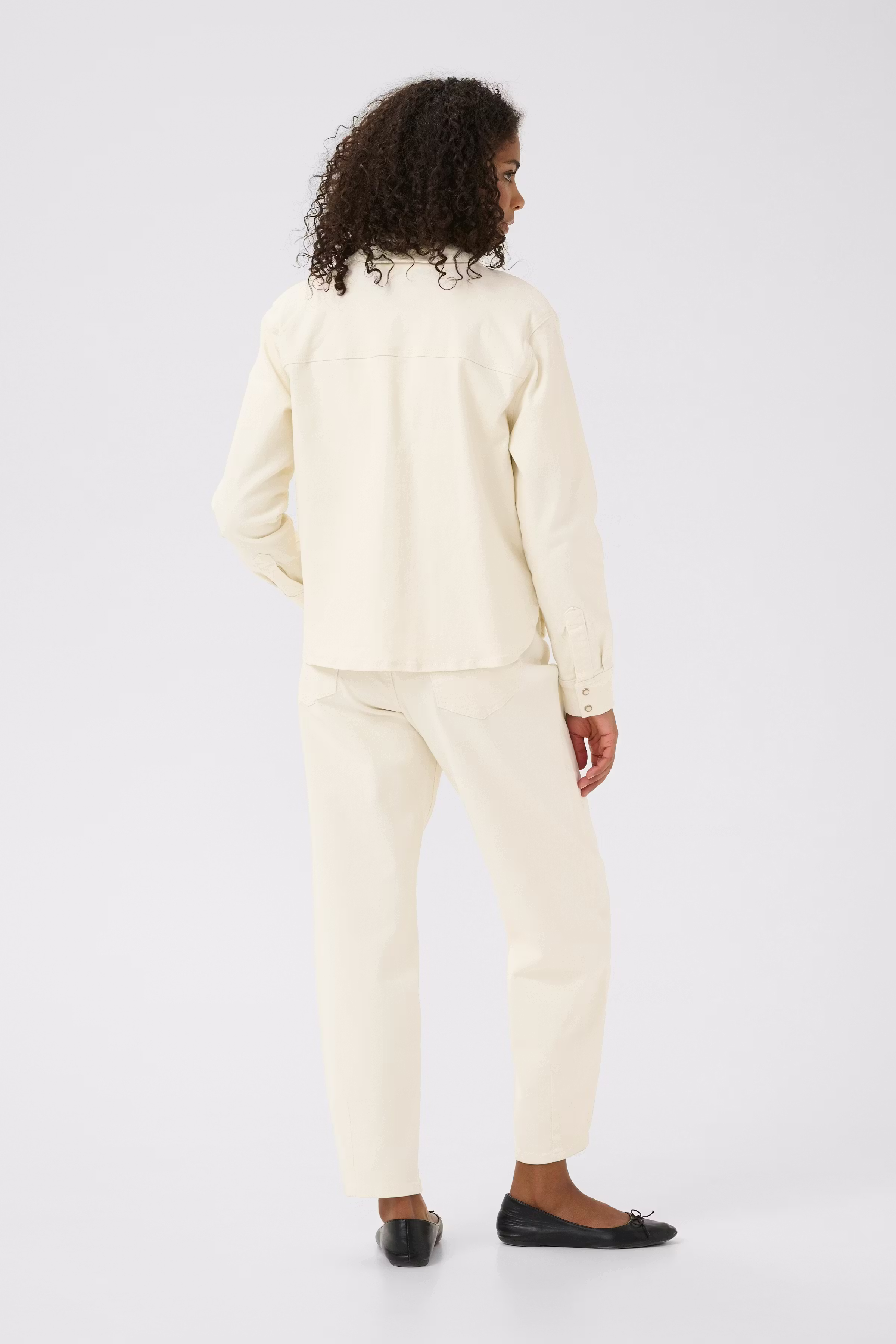 KAwhitney Denim Overhemd LOOKBOOK BACK 10552392-107724