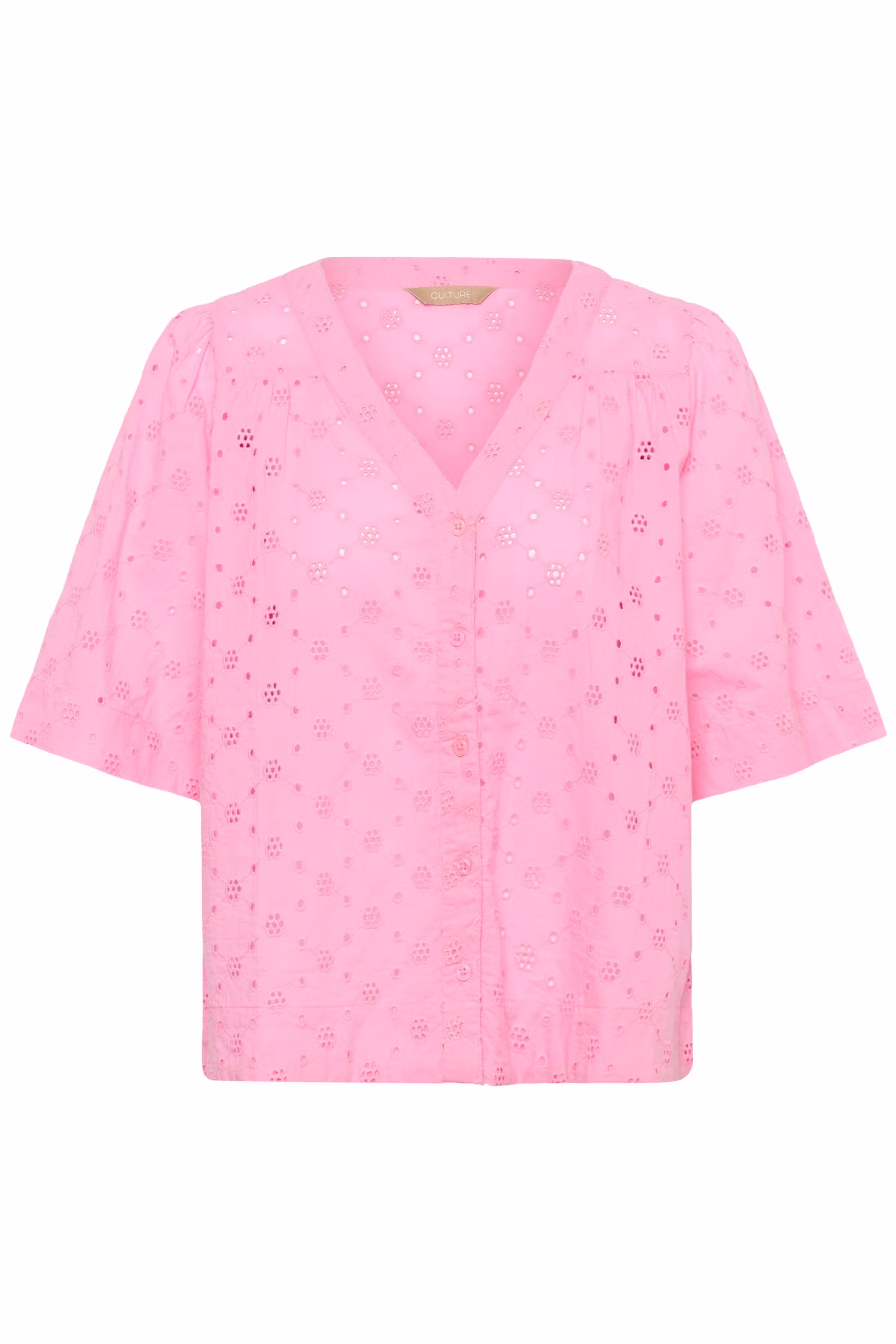 CUadelfine Bluse med broderi PACK FRONT 50113255-152215