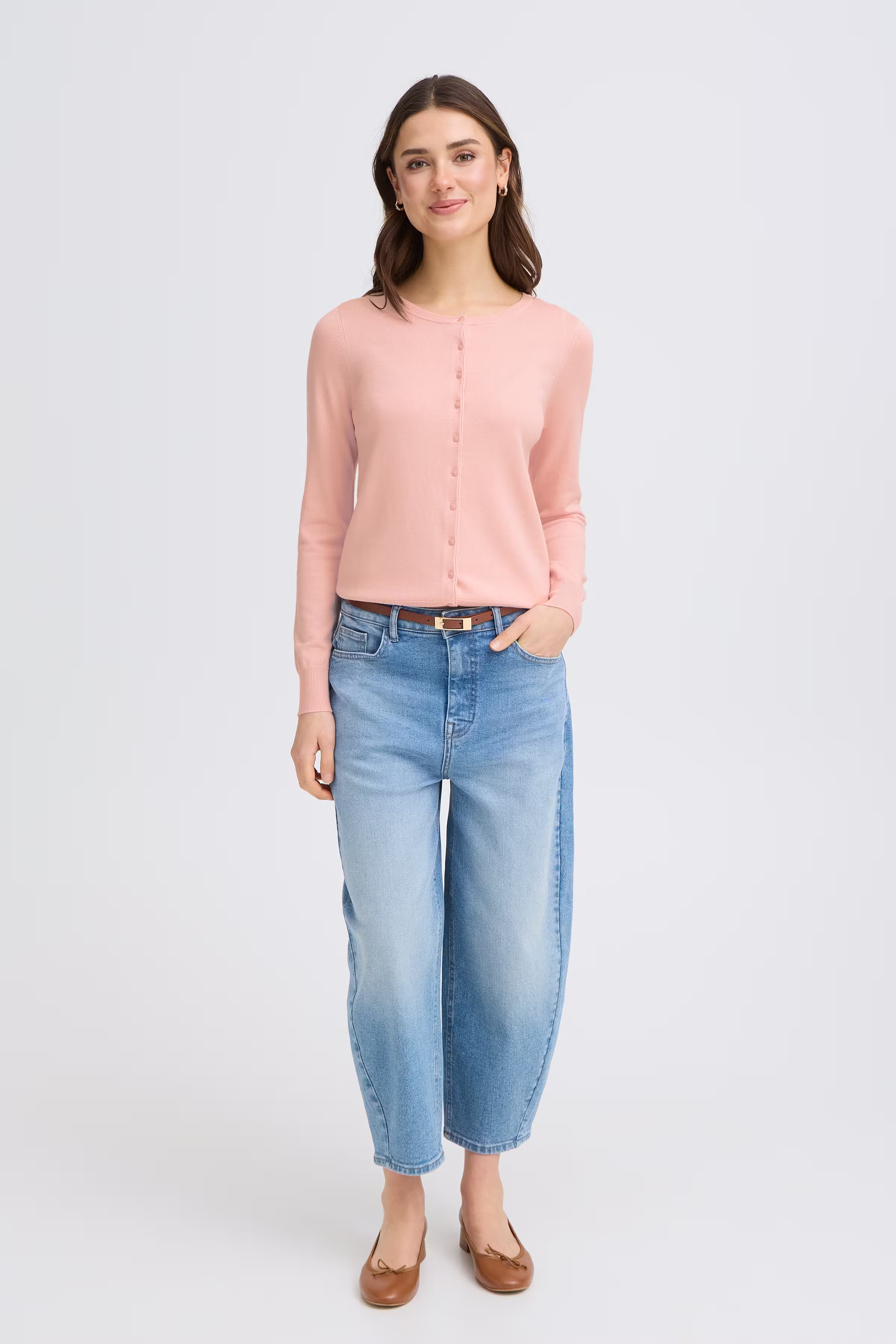 FRZUBASIC Cardigan LOOKBOOK FRONT 20604187-141905