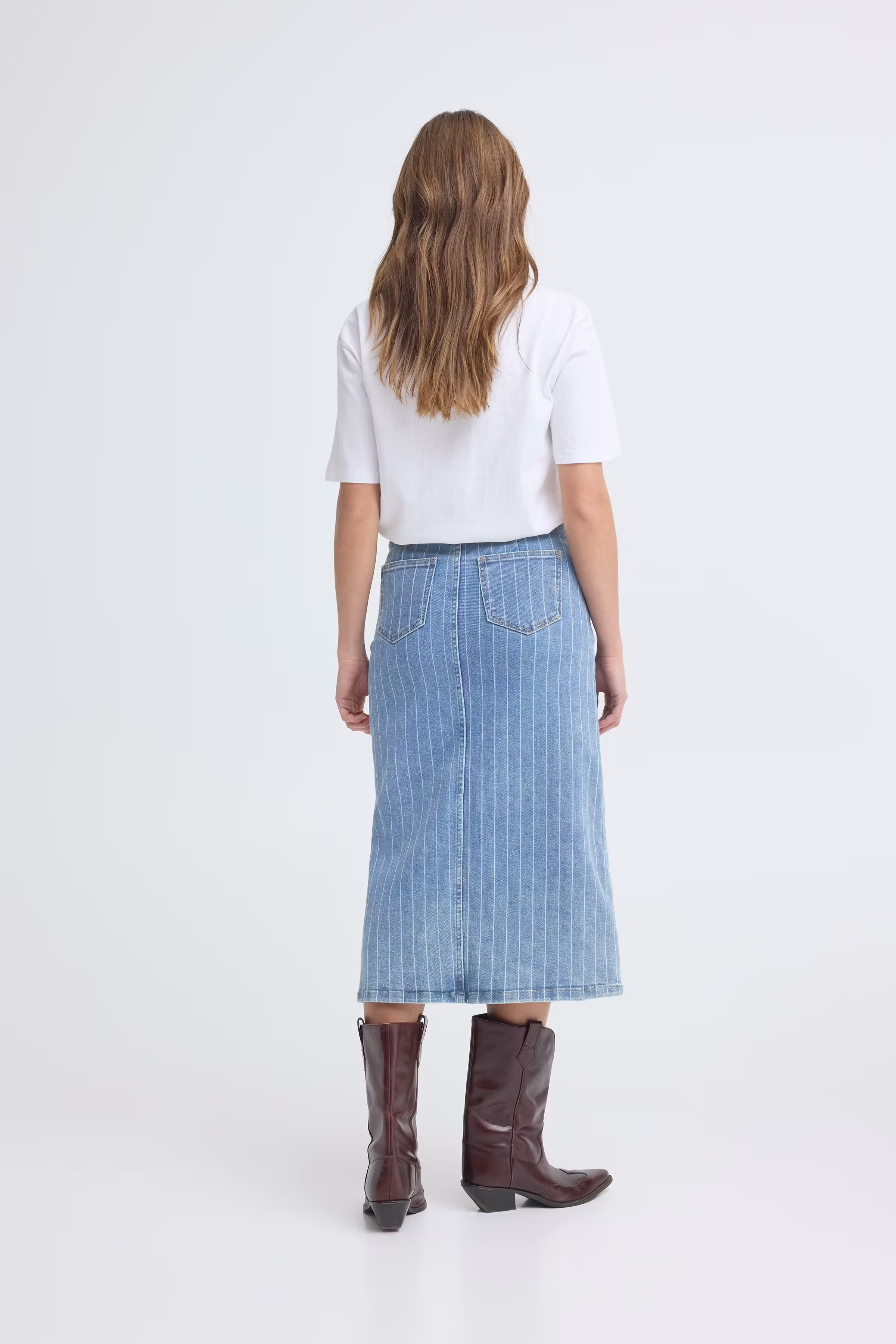 SBSTRIBEY Skjørt LOOKBOOK BACK 22100967-202820