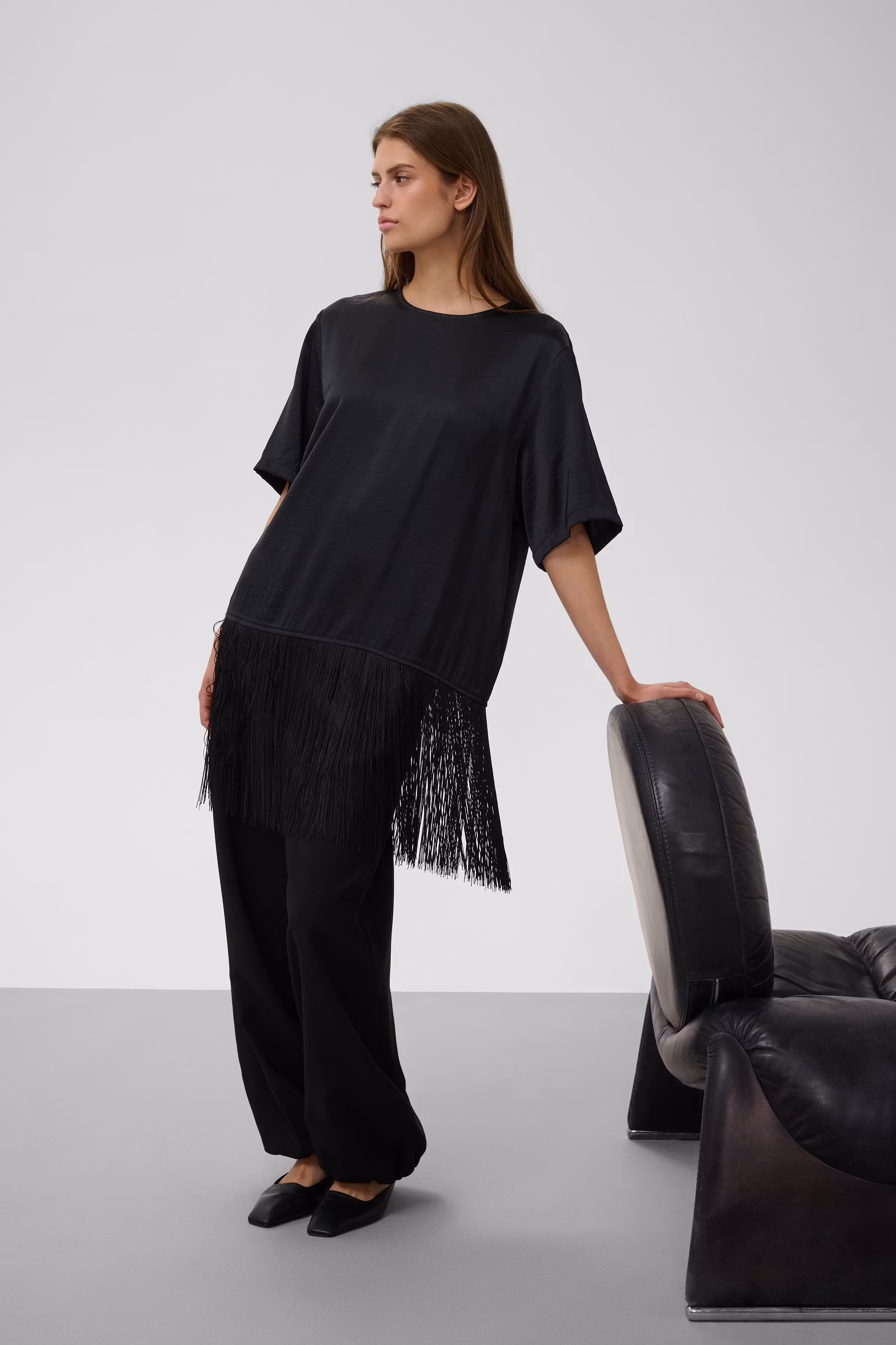 SLVerona Fringe Bluse LOOKBOOK DETAIL 30410027-194008